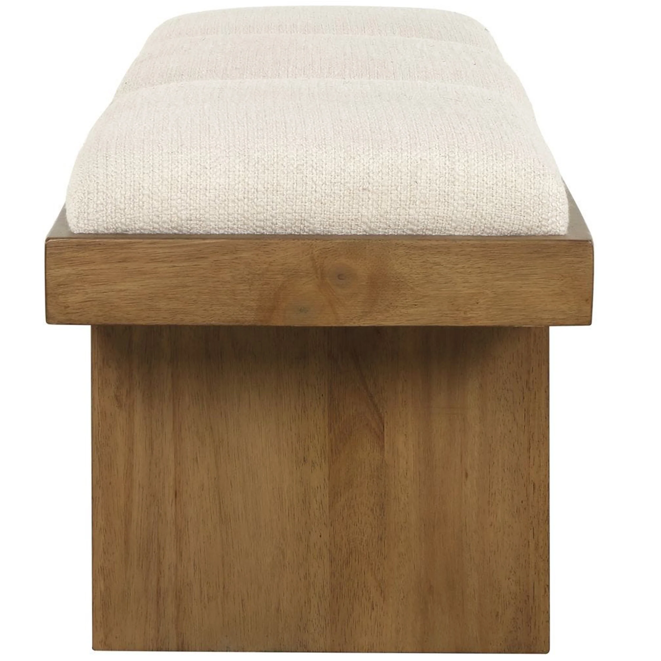 Haden Bench, Cream - Image 3