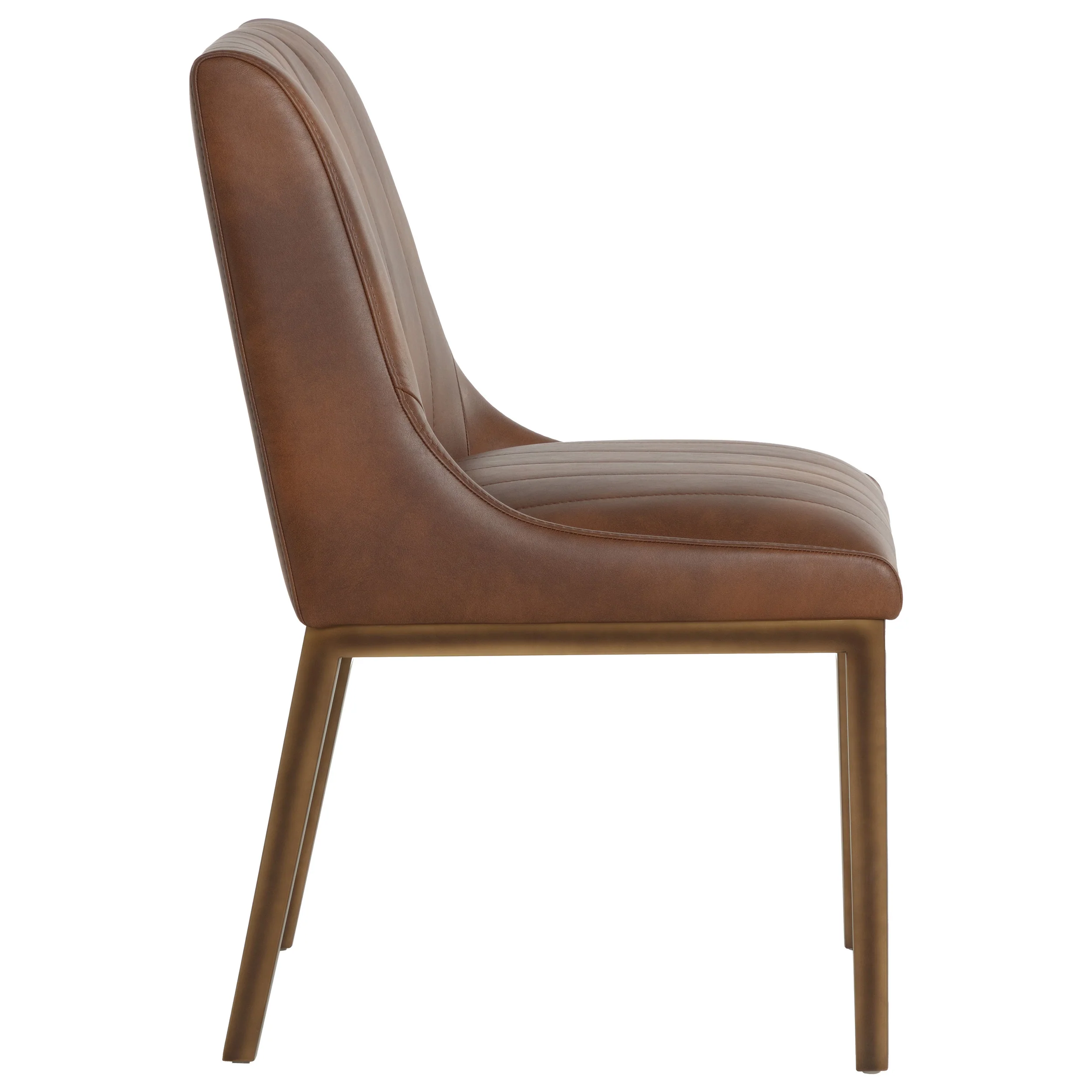 Halden Dining Chair, Bravo Cognac, Set of 2 - Image 3