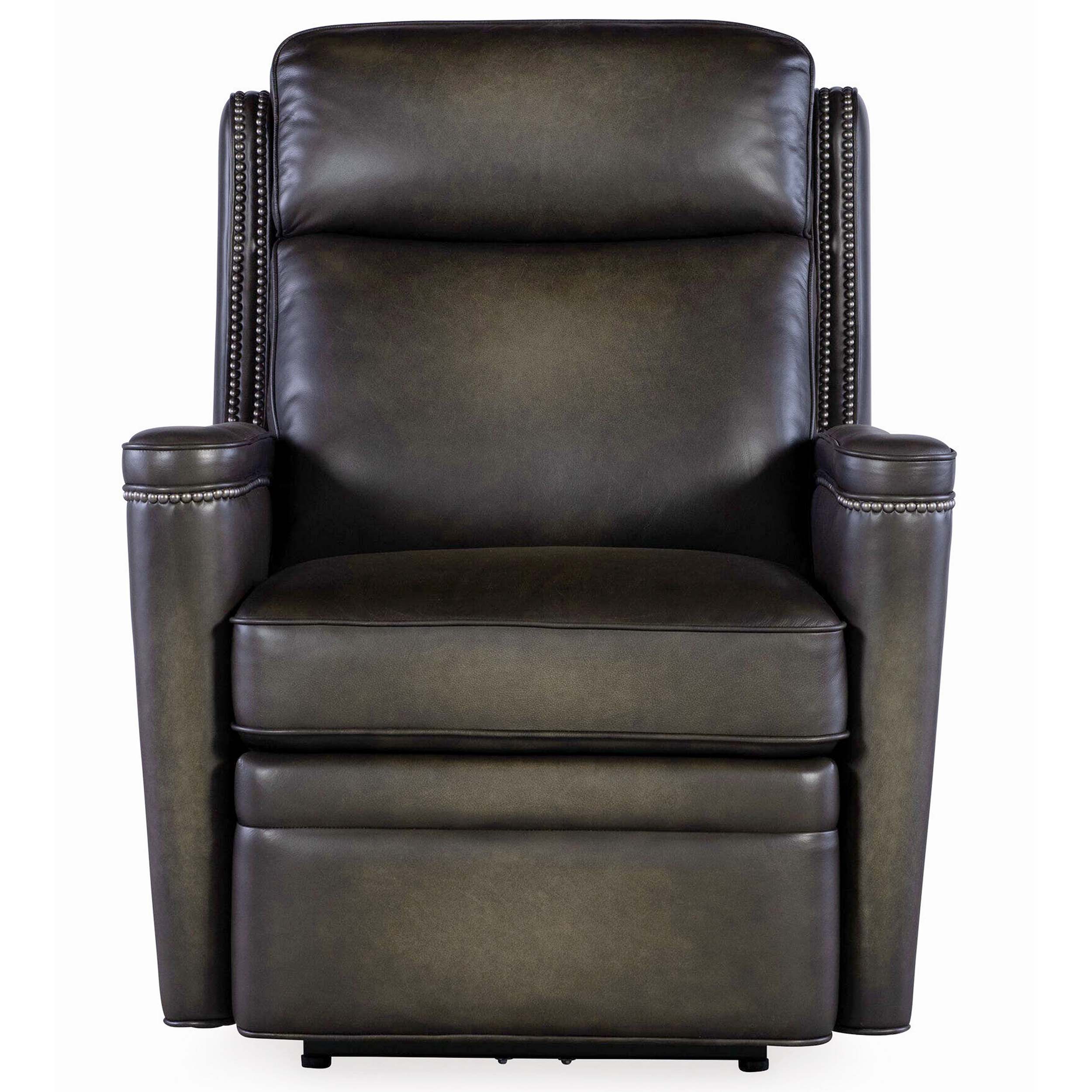 Hamilton Leather Power Recliner, Sarzana Castle - Image 2