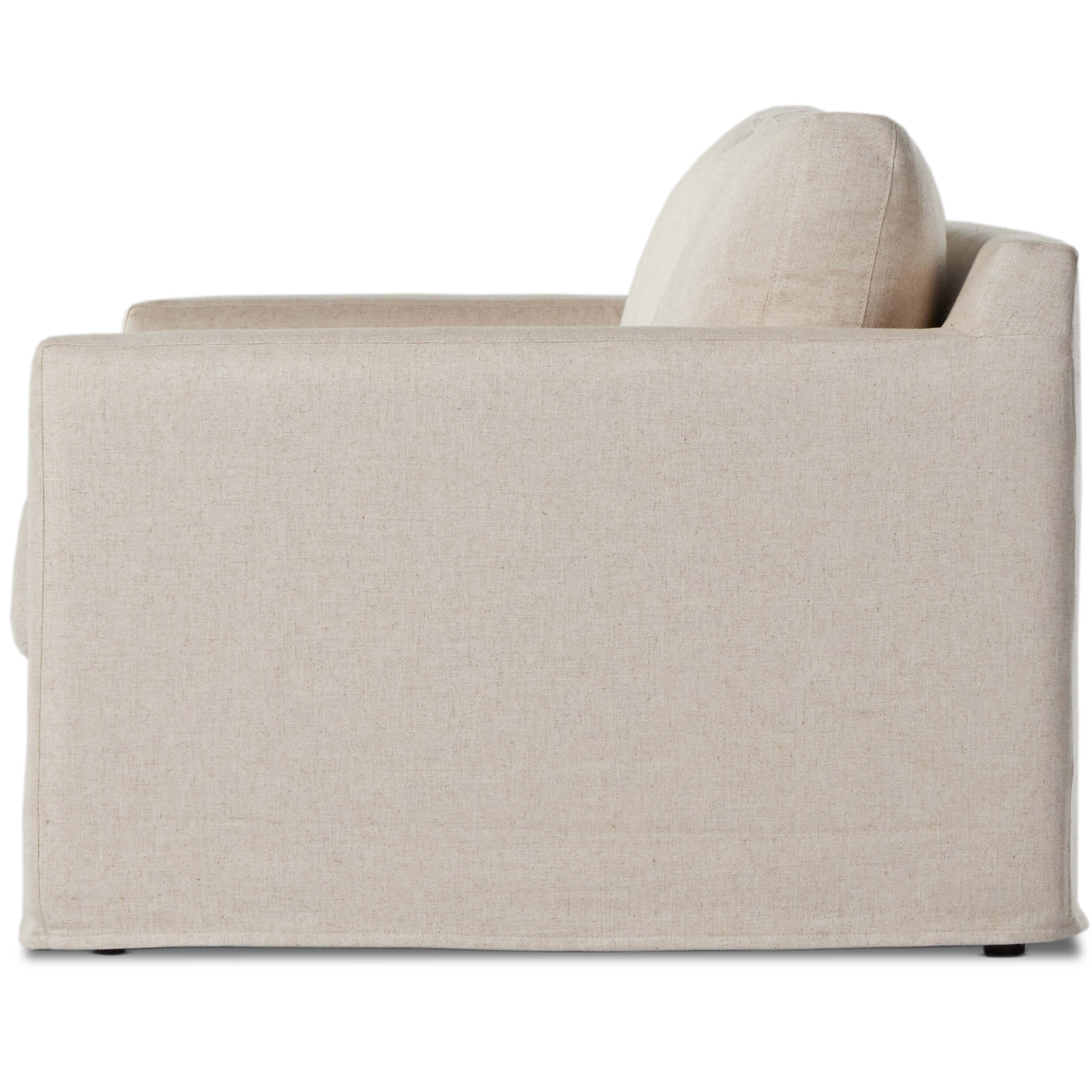 Hampton Slipcover Sofa, Evere Oatmeal by Four Hands - Image 3