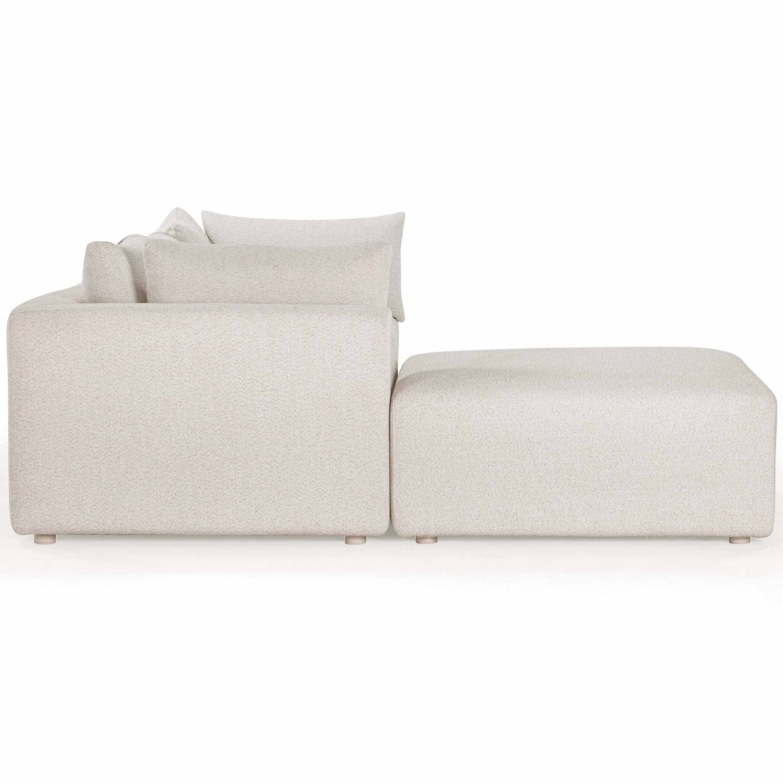 Hangover Outdoor Modular Sectional, Cream - Image 5