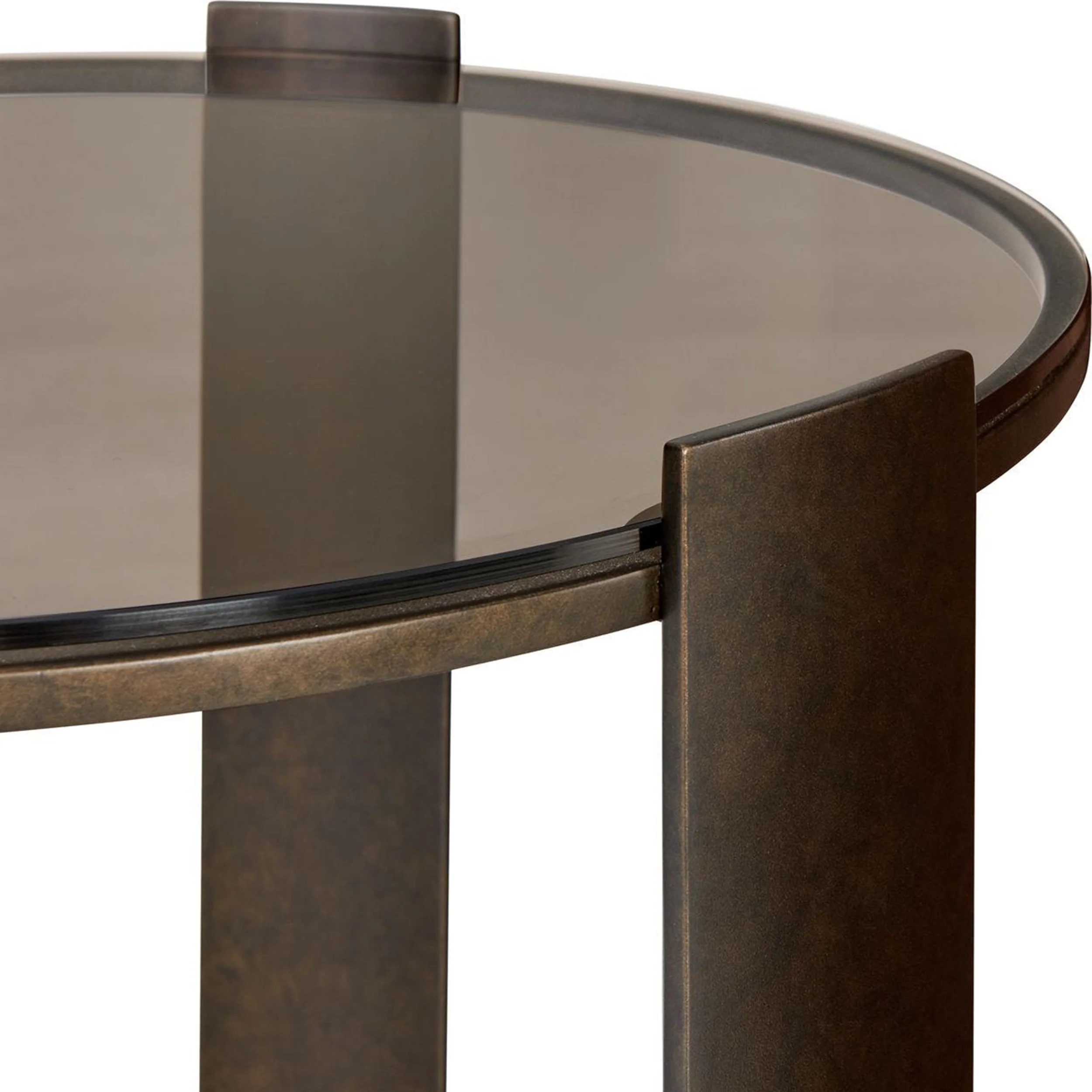 Hanson Side Table, Bronze - Image 3