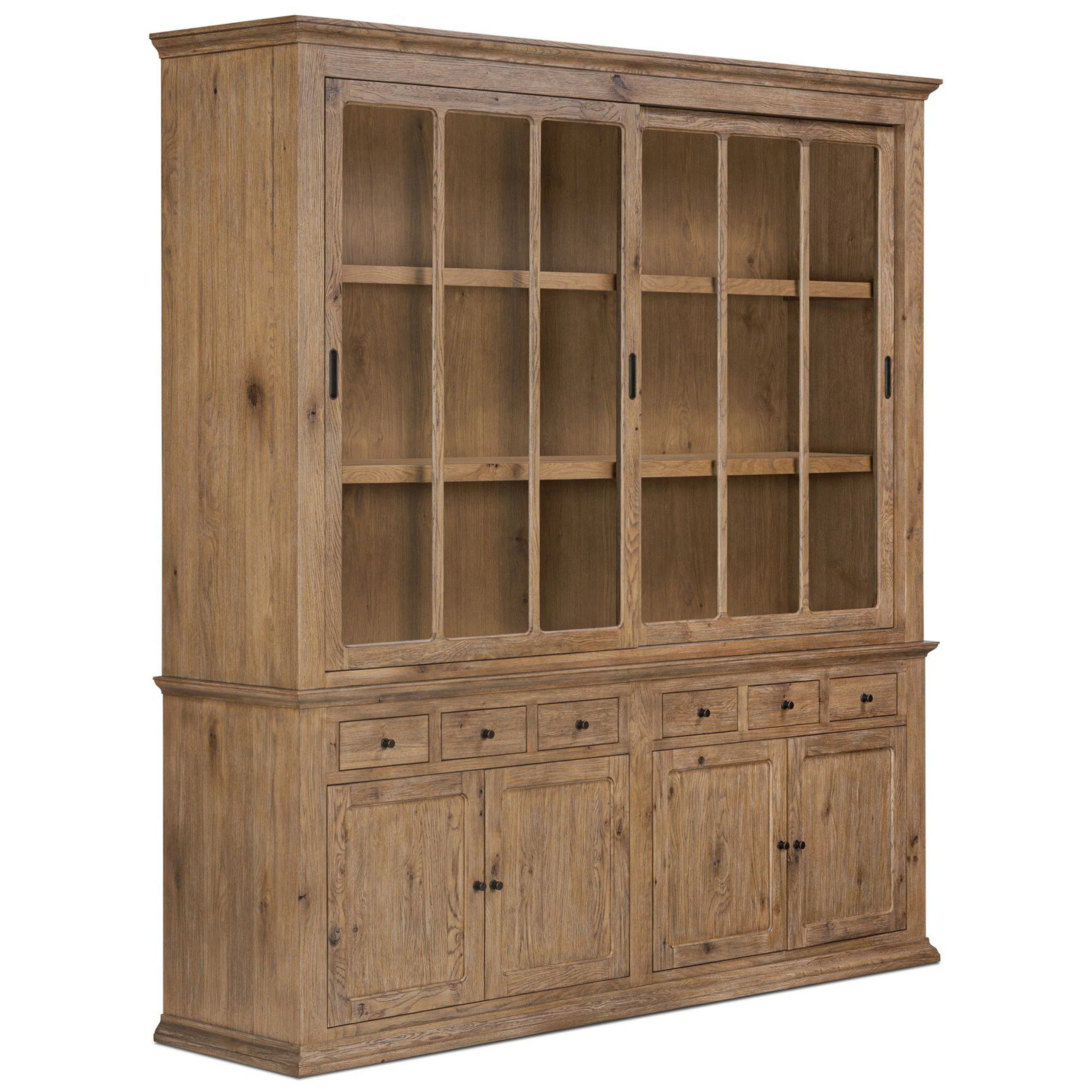 Harding Cabinet, Weathered Oak by Amber Lewis x Four Hands