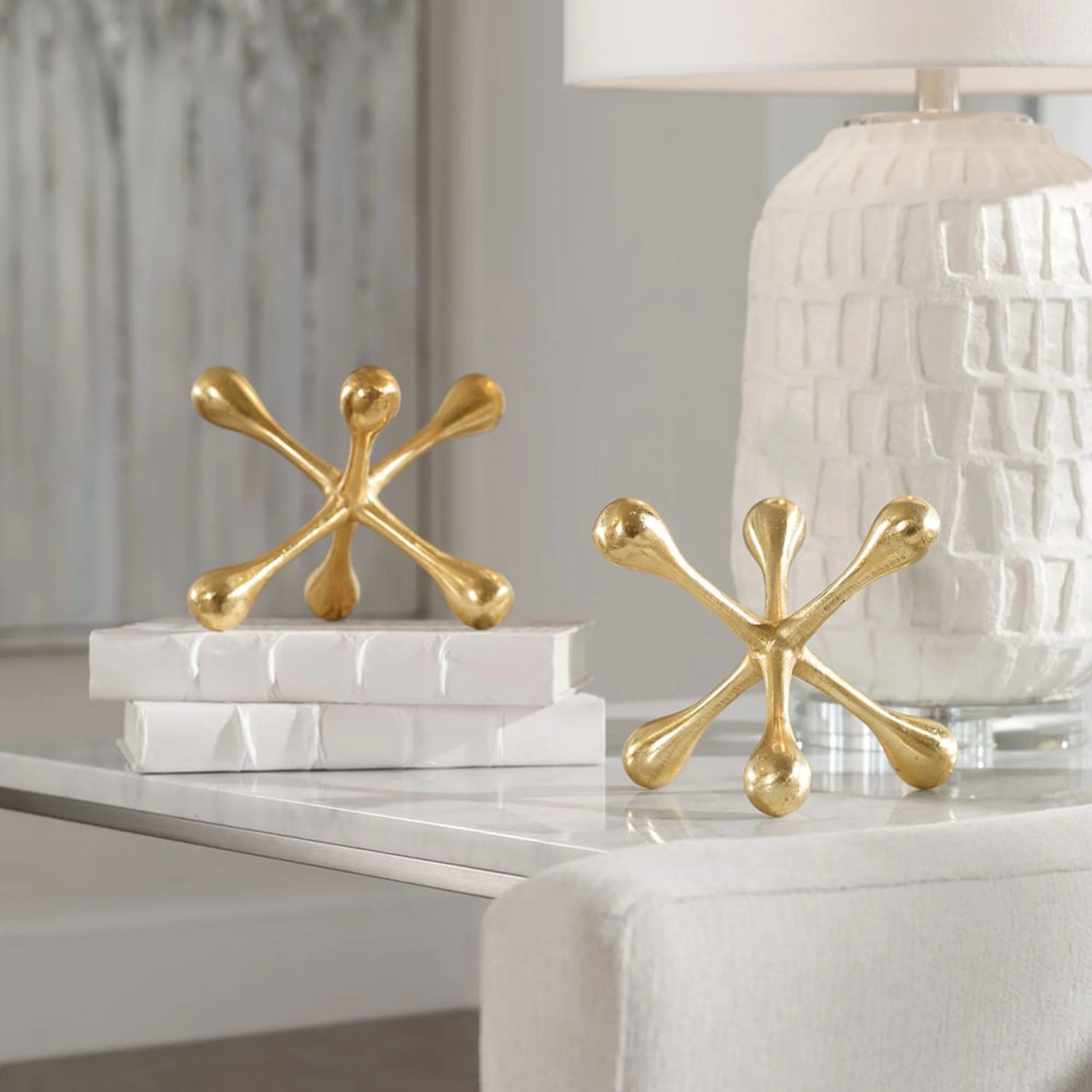 Harlan Objects, Brass, Set of 2 - Image 3