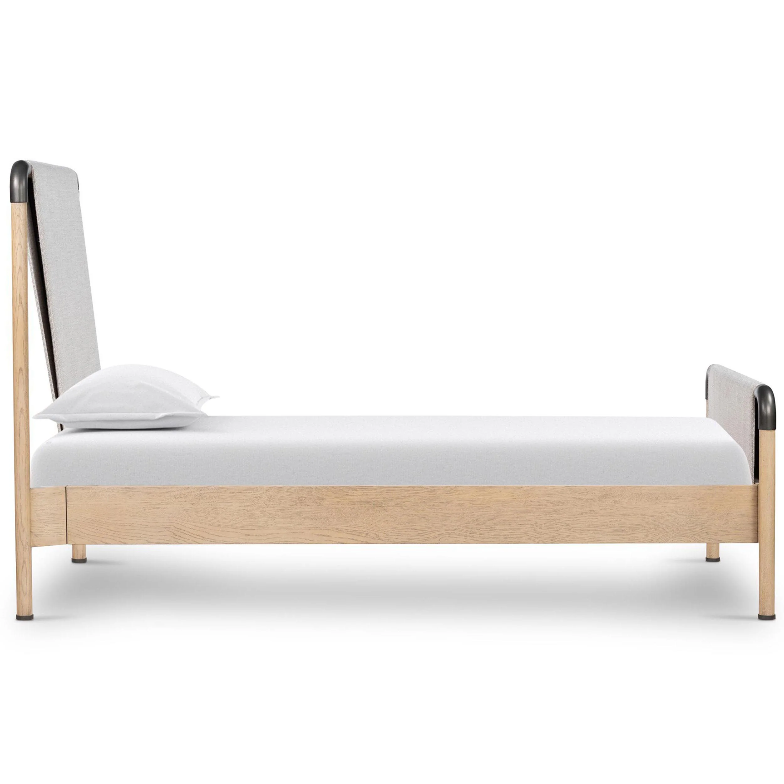 Harriett Twin Bed, Gibson Wheat by Four Hands - Image 3