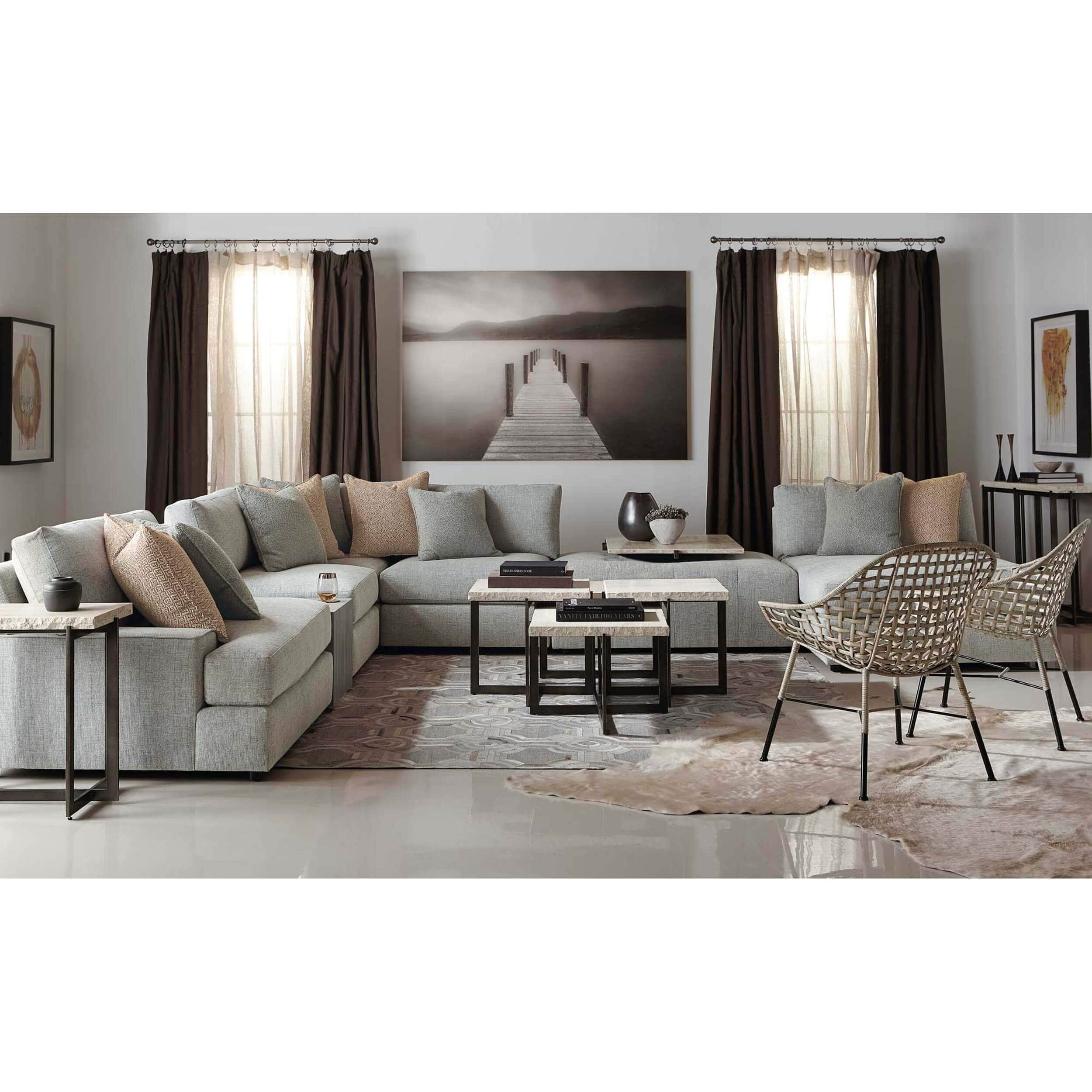 Hathaway Rectangular Bunching Cocktail Tables - Image 8