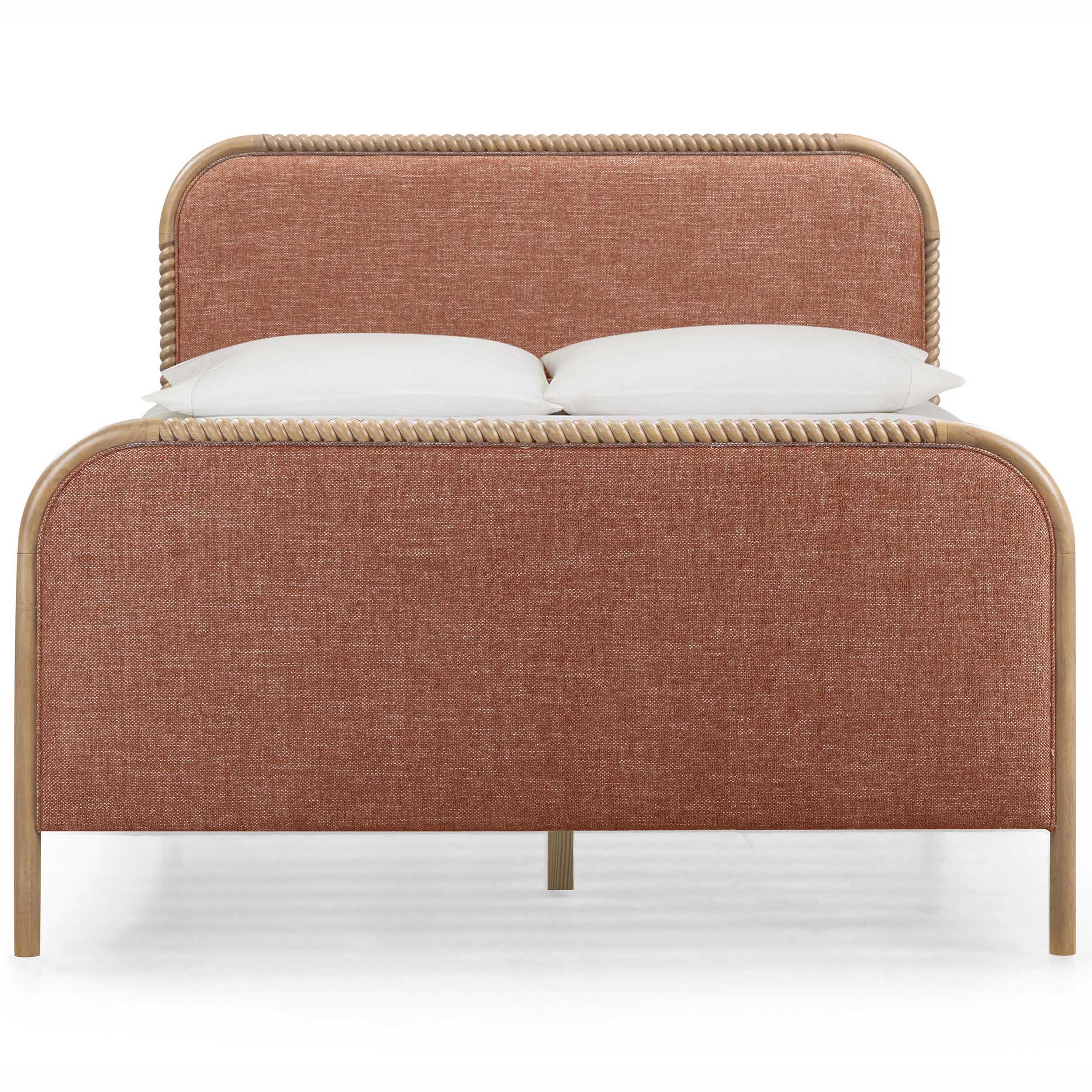 Hatia Panel Bed, Sienna Red - Image 2