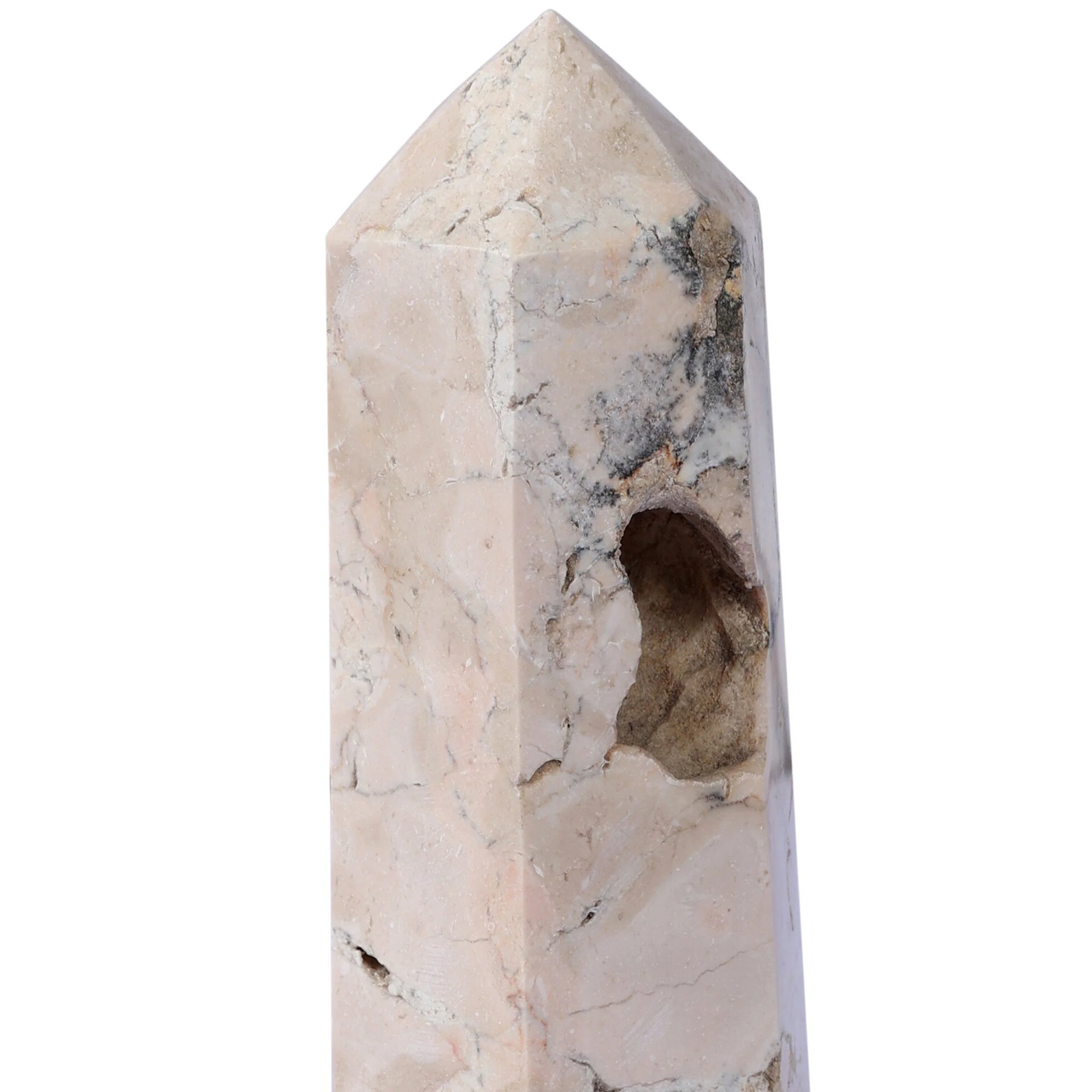 Travertine Obselisk Set, Romano Fosse Travertine - Image 6