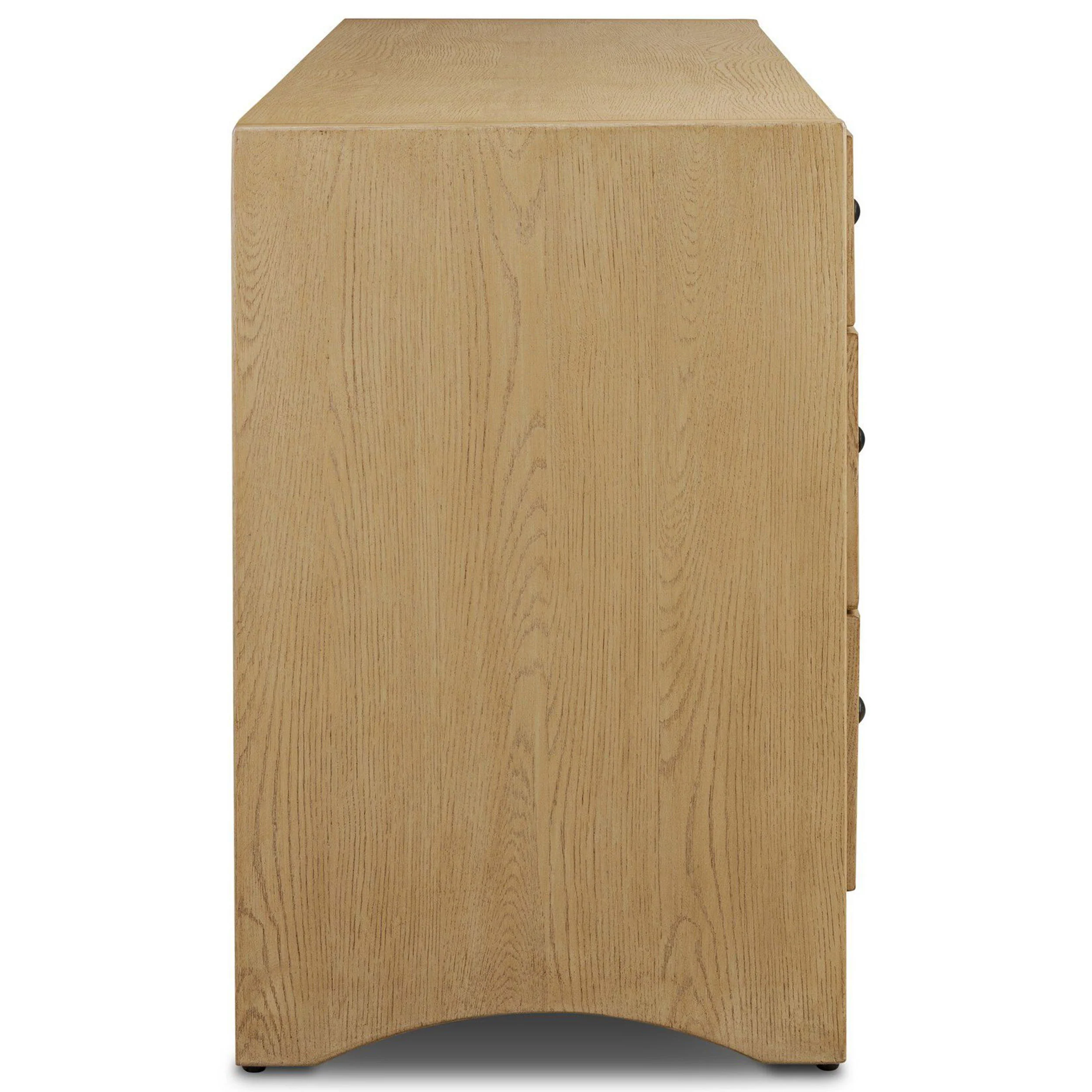 Hazel 6 Drawer Dresser, Light Wash by Four Hands - Image 3