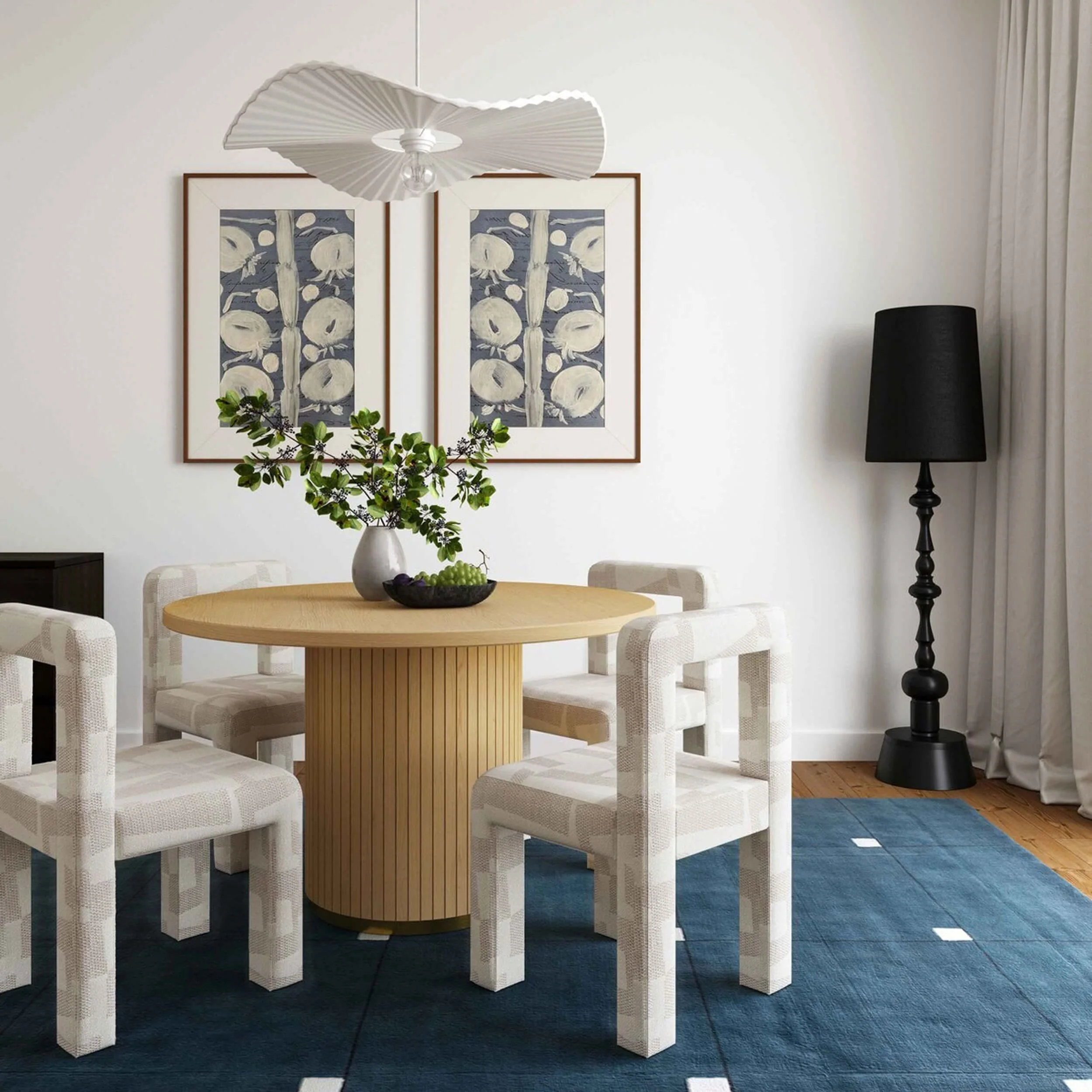 Hazel Dining Chair, Cream - Image 6