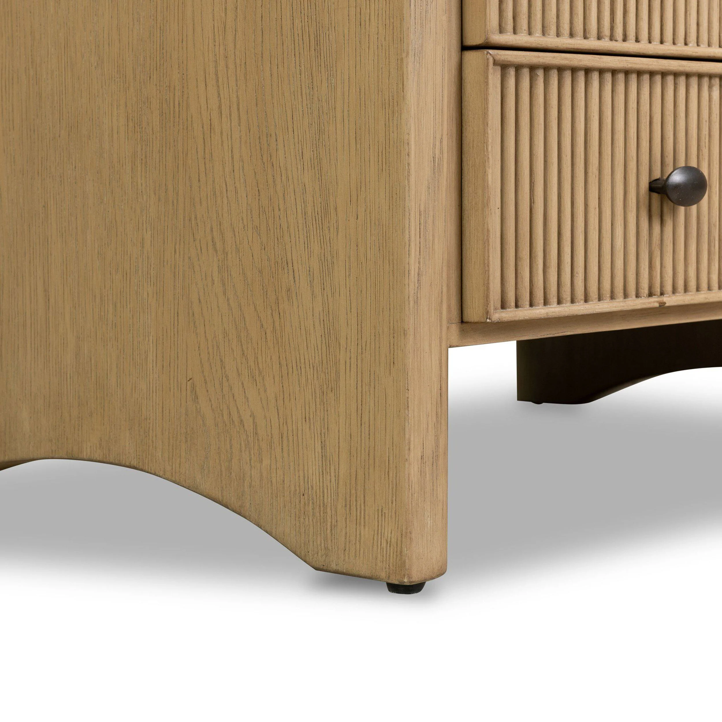 Hazel Nightstand, Light Wash by Four Hands - Image 6