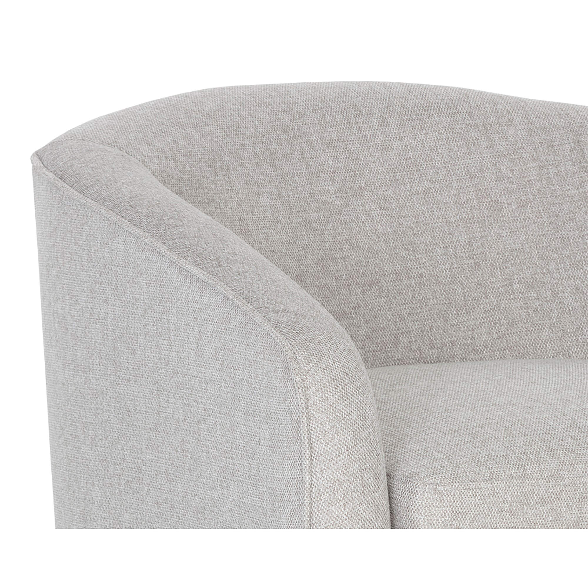 Hazel Swivel Chair, Belfast Heather Grey - Image 4