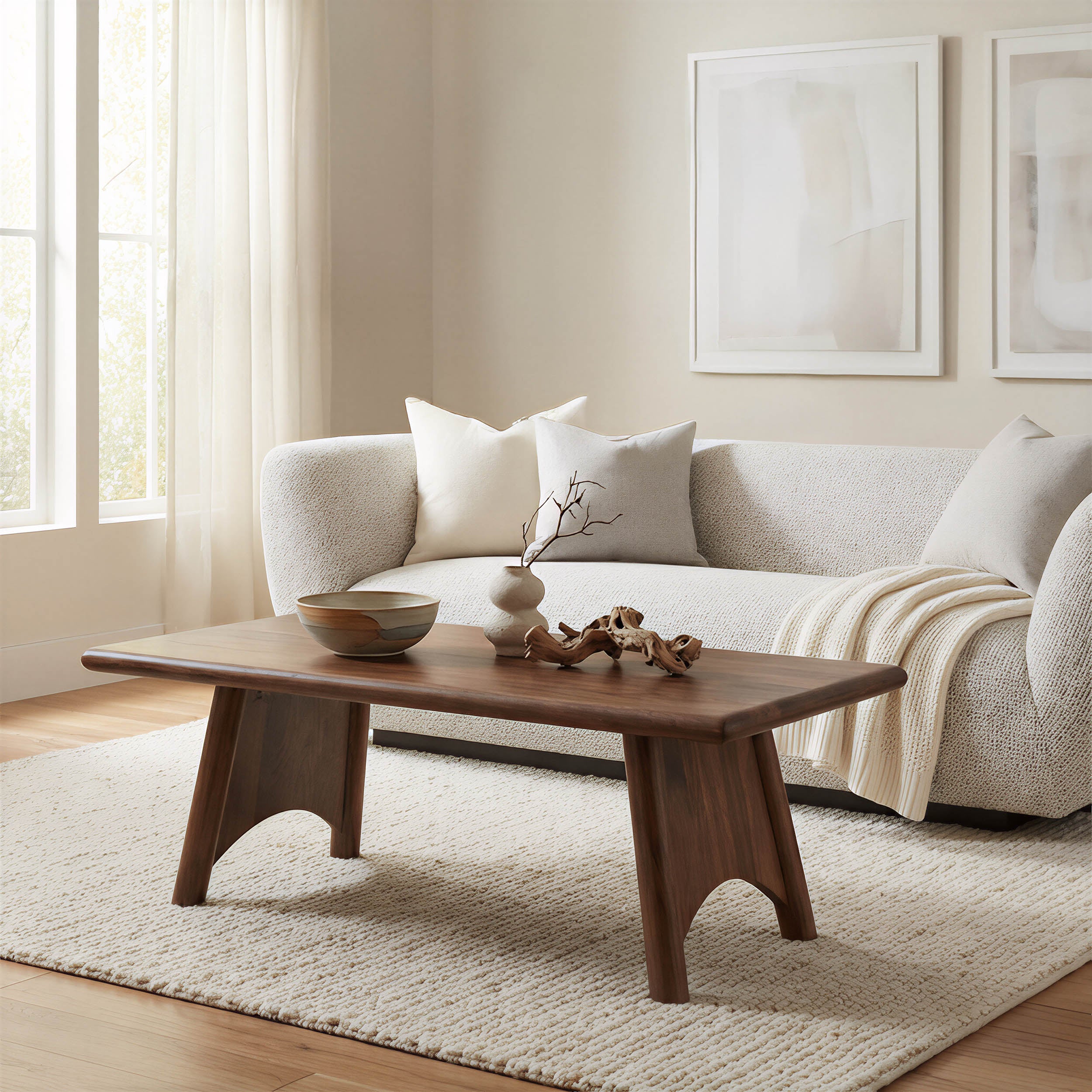 Hecate Coffee Table, Walnut - Image 6