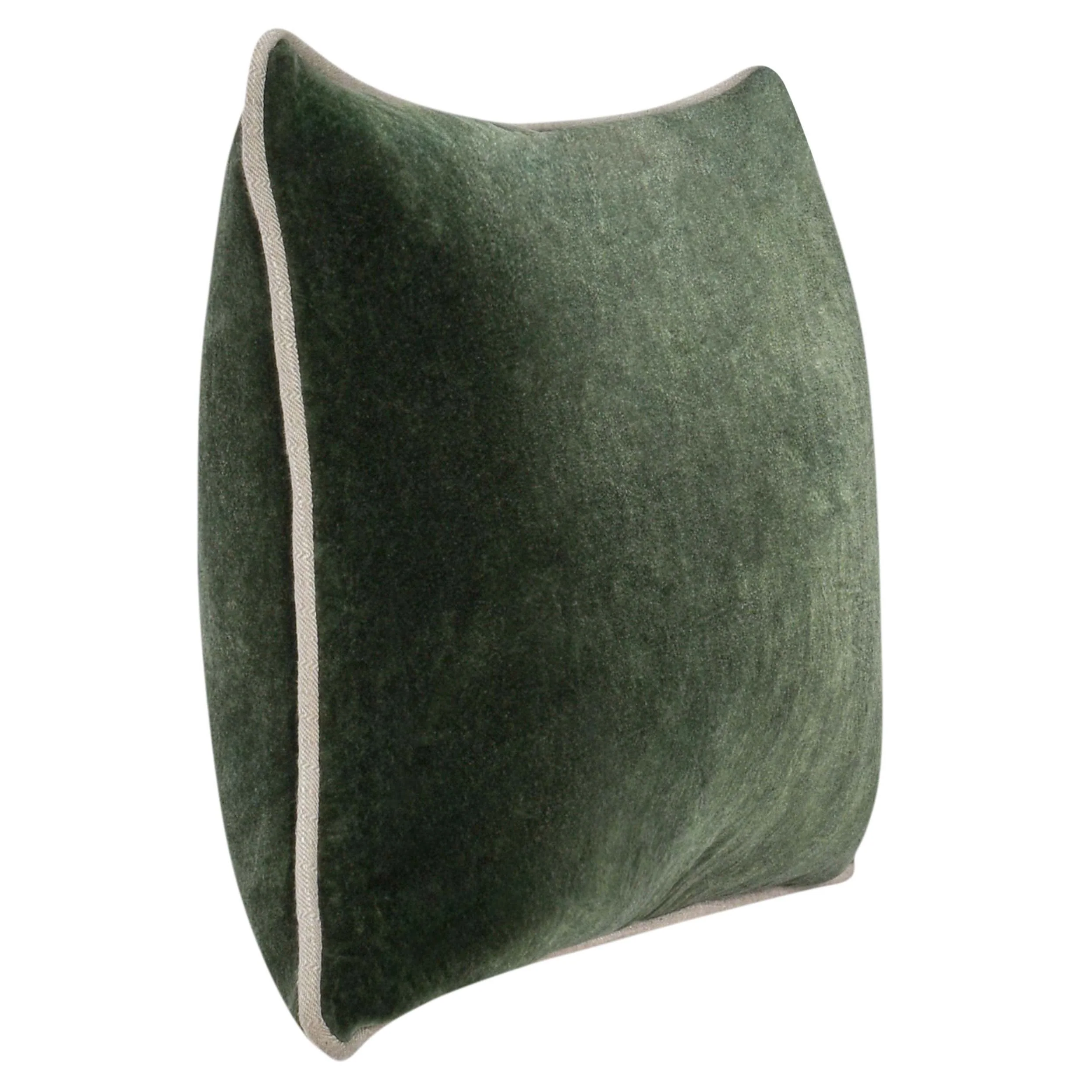 Heirloom Velvet Lumbar Pillow, Forrest Green - Image 2