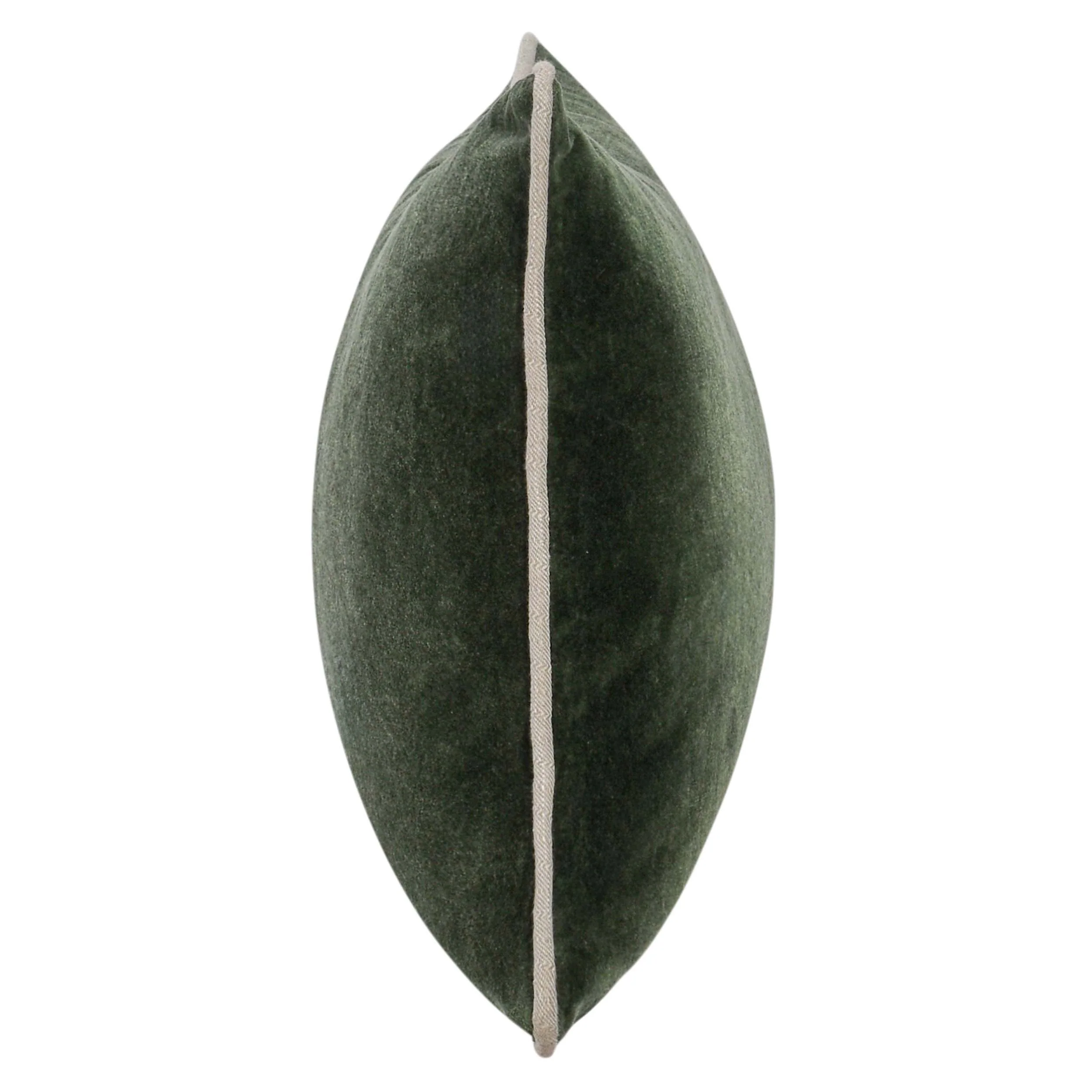 Heirloom Velvet Lumbar Pillow, Forrest Green - Image 3