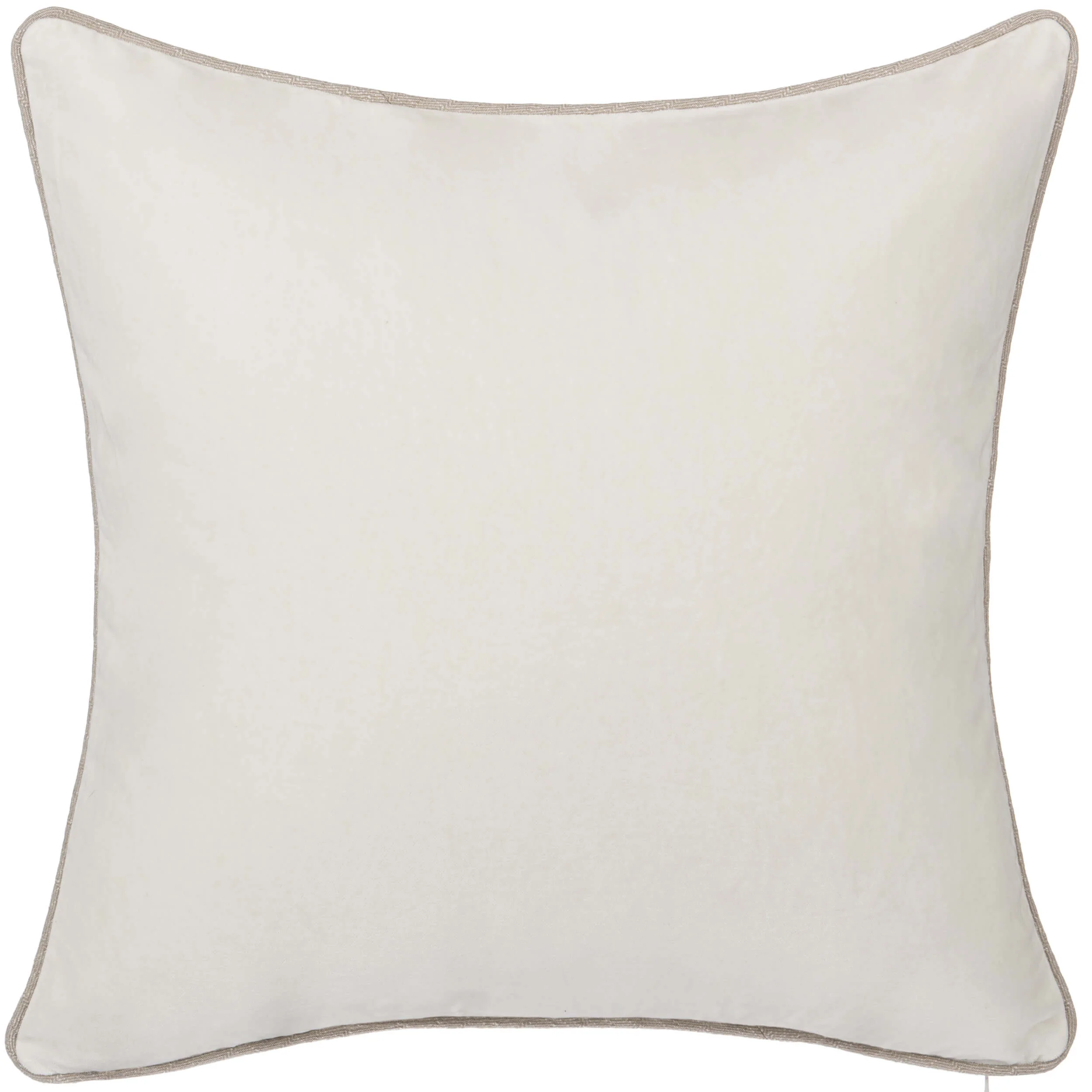 Heirloom Velvet Pillow, Ivory