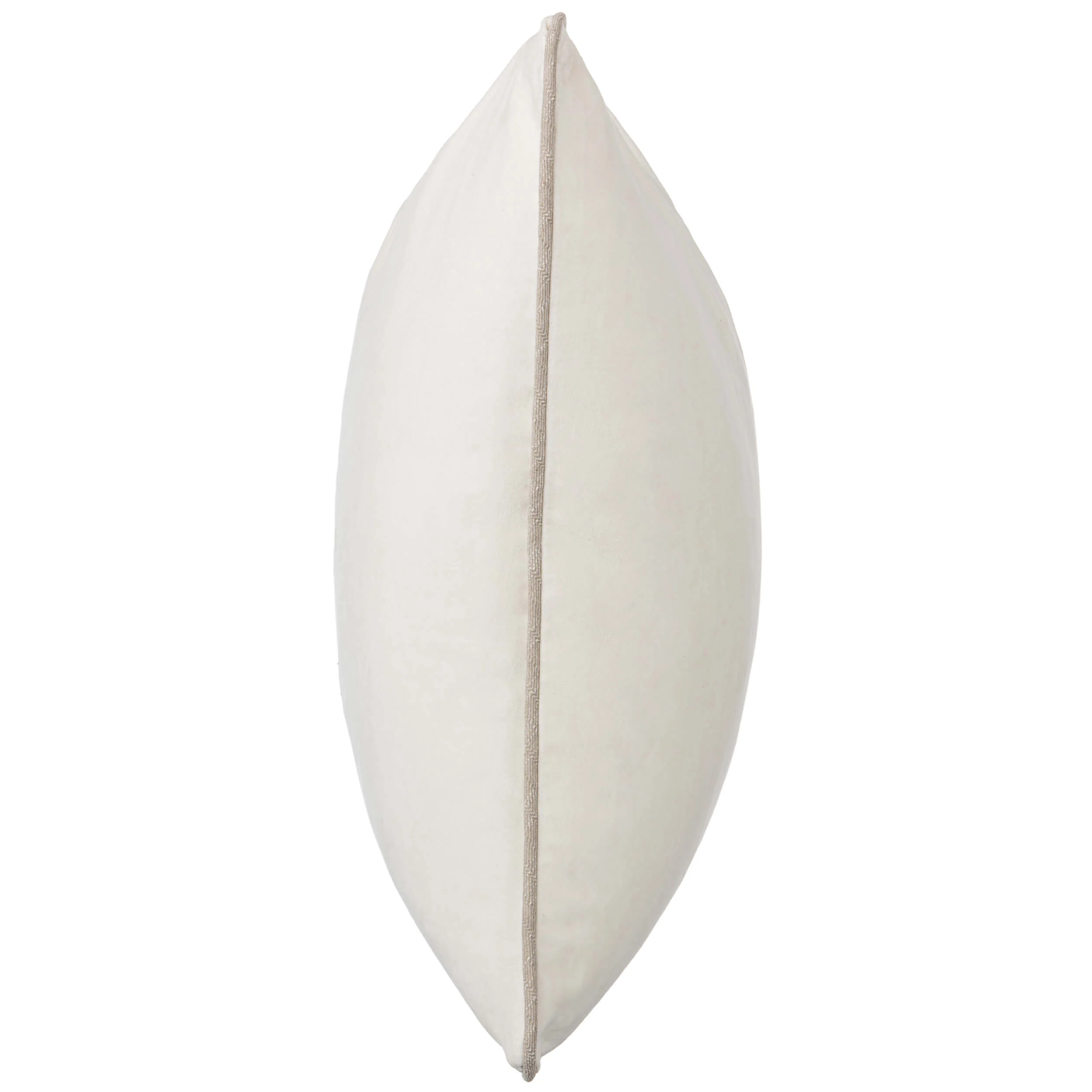 Heirloom Velvet Pillow, Ivory - Image 2