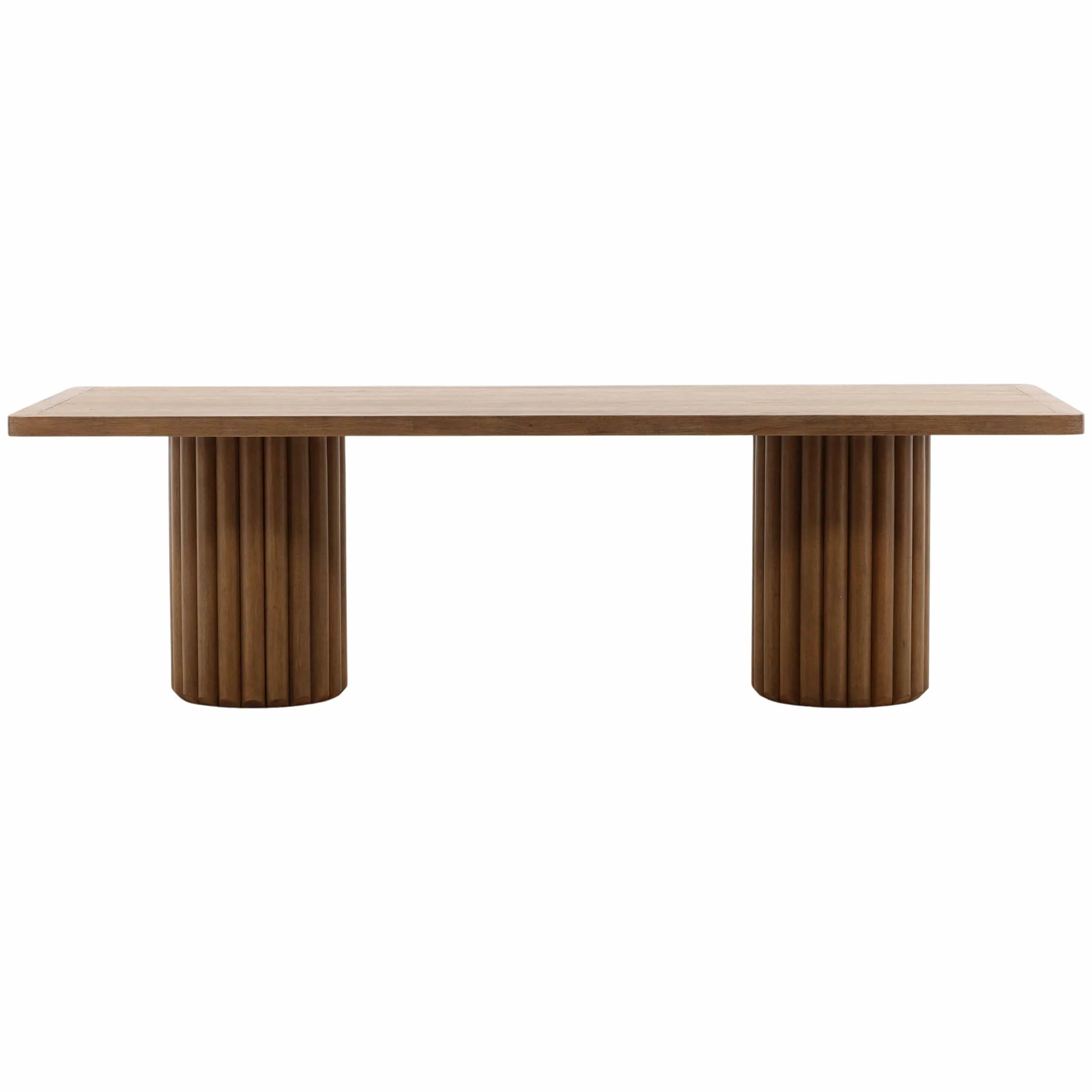 Henley Dining Table, Dark Brown - Image 2