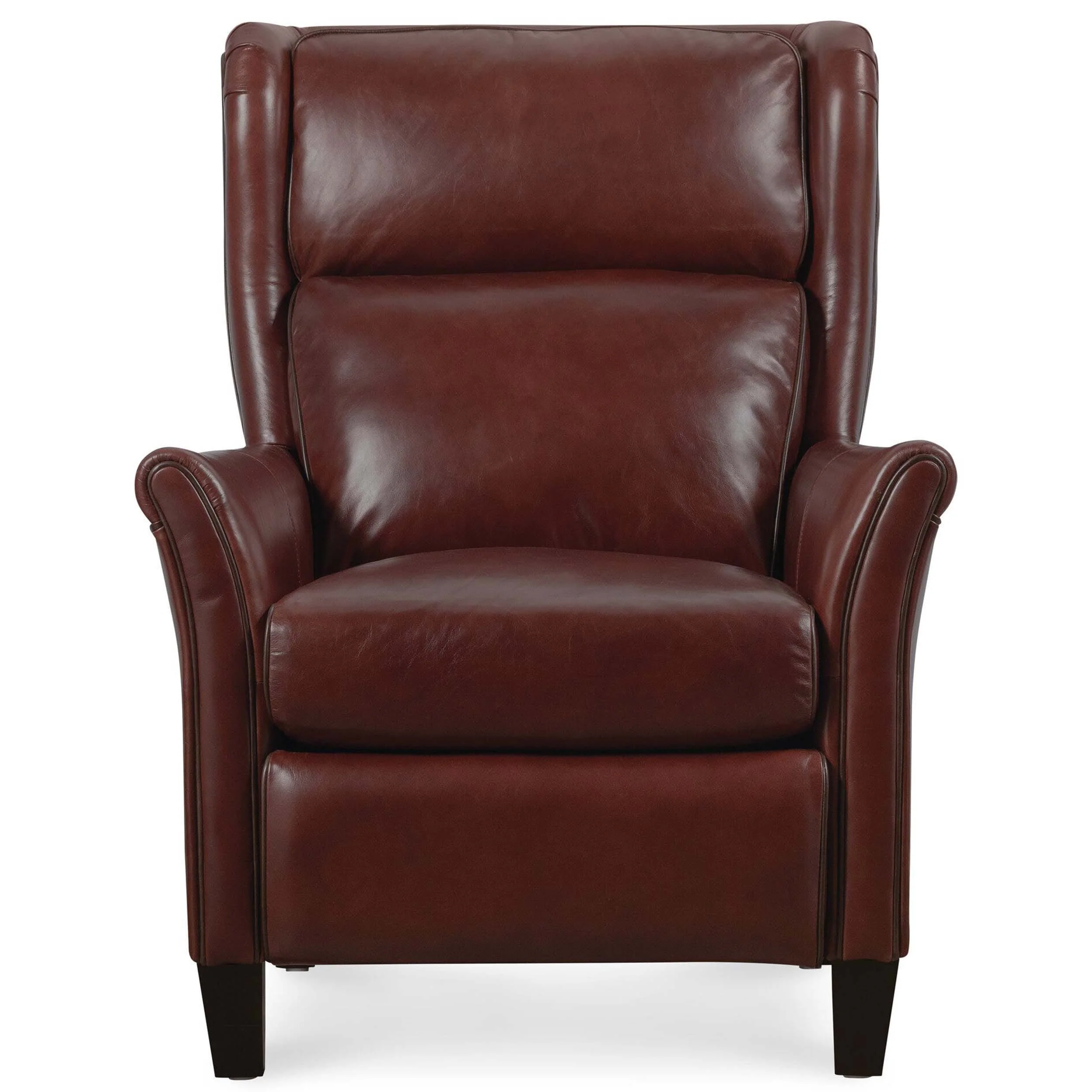Henley Leather Power Recliner, Benjamin Burgundy - Image 2