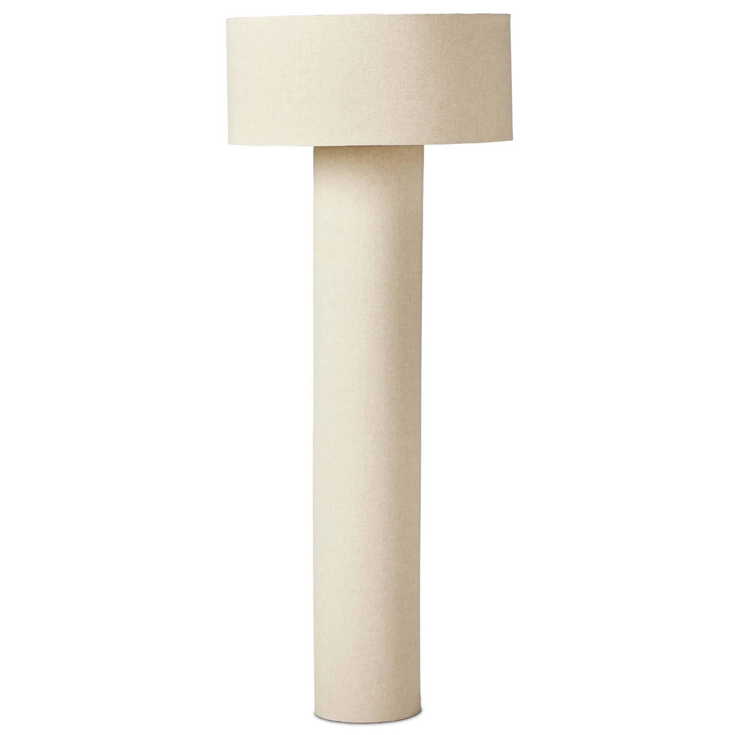 Hensley Floor Lamp, Flax Linen by Four Hands