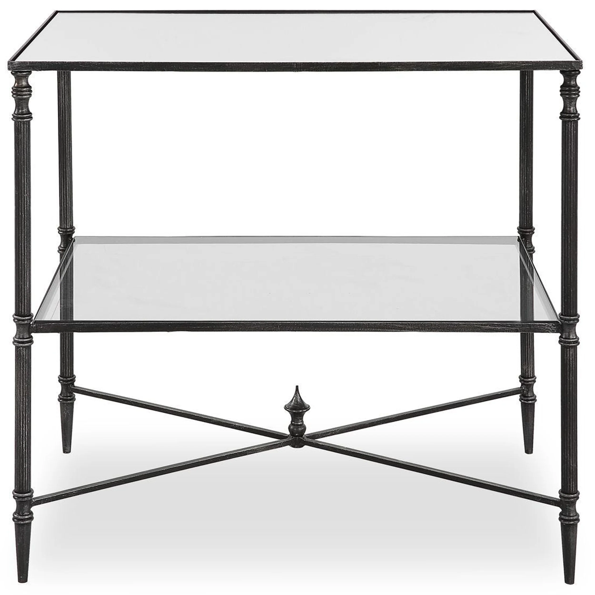 Henzler Lamp Table, Steel - Image 2