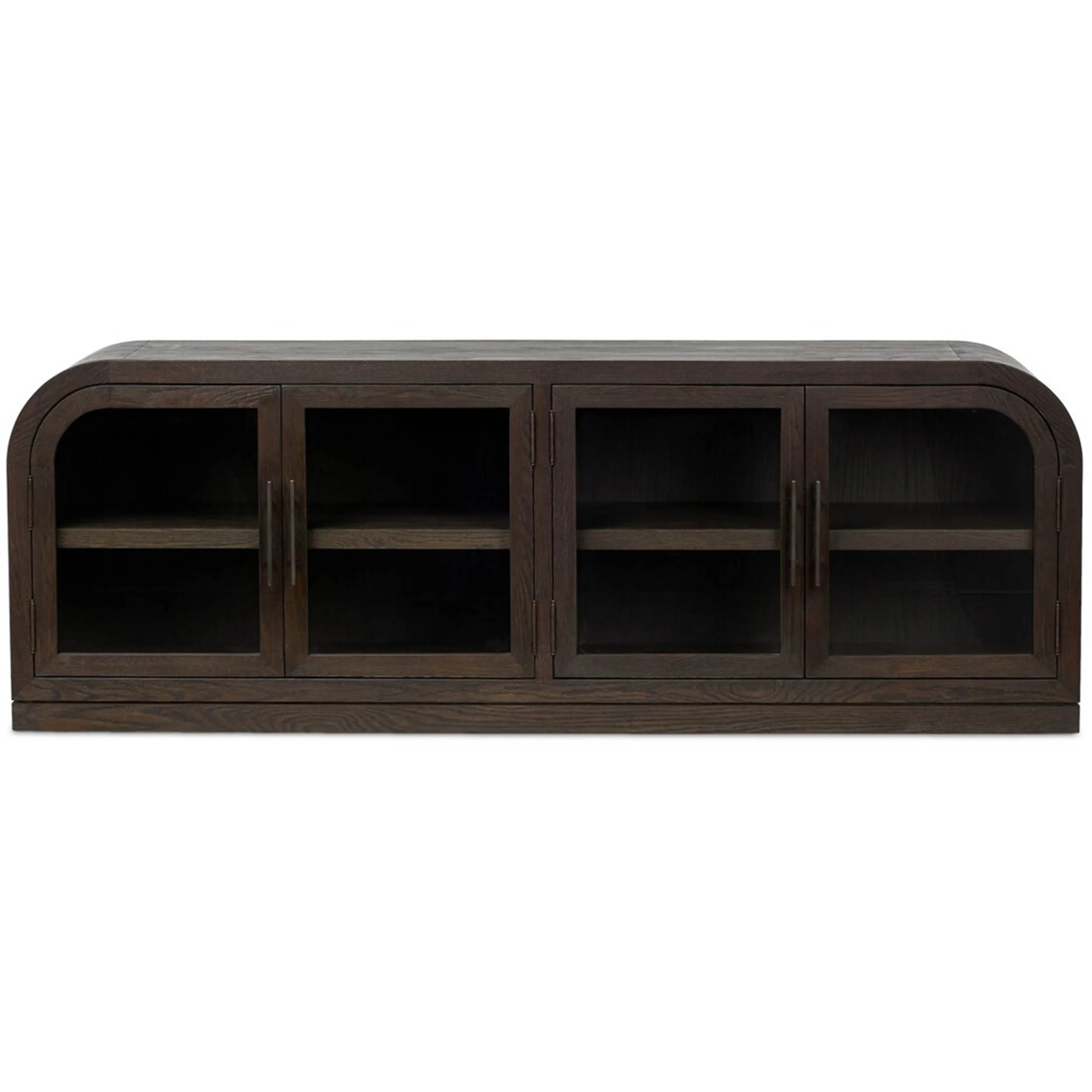 Hepburn Media Console, Dark Anthracite by Four Hands - Image 2