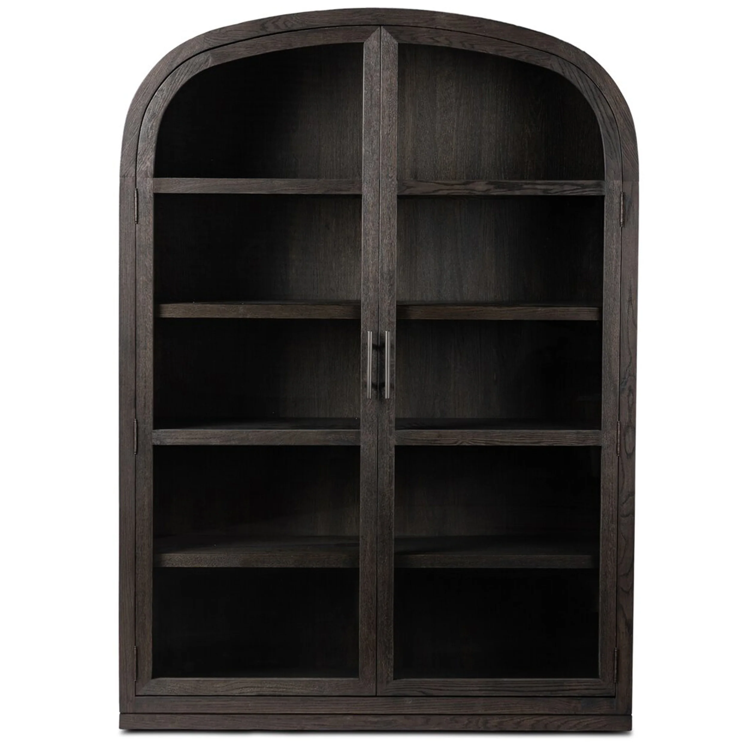 Hepburn Wide Cabinet, Dark Anthracite by Four Hands - Image 2