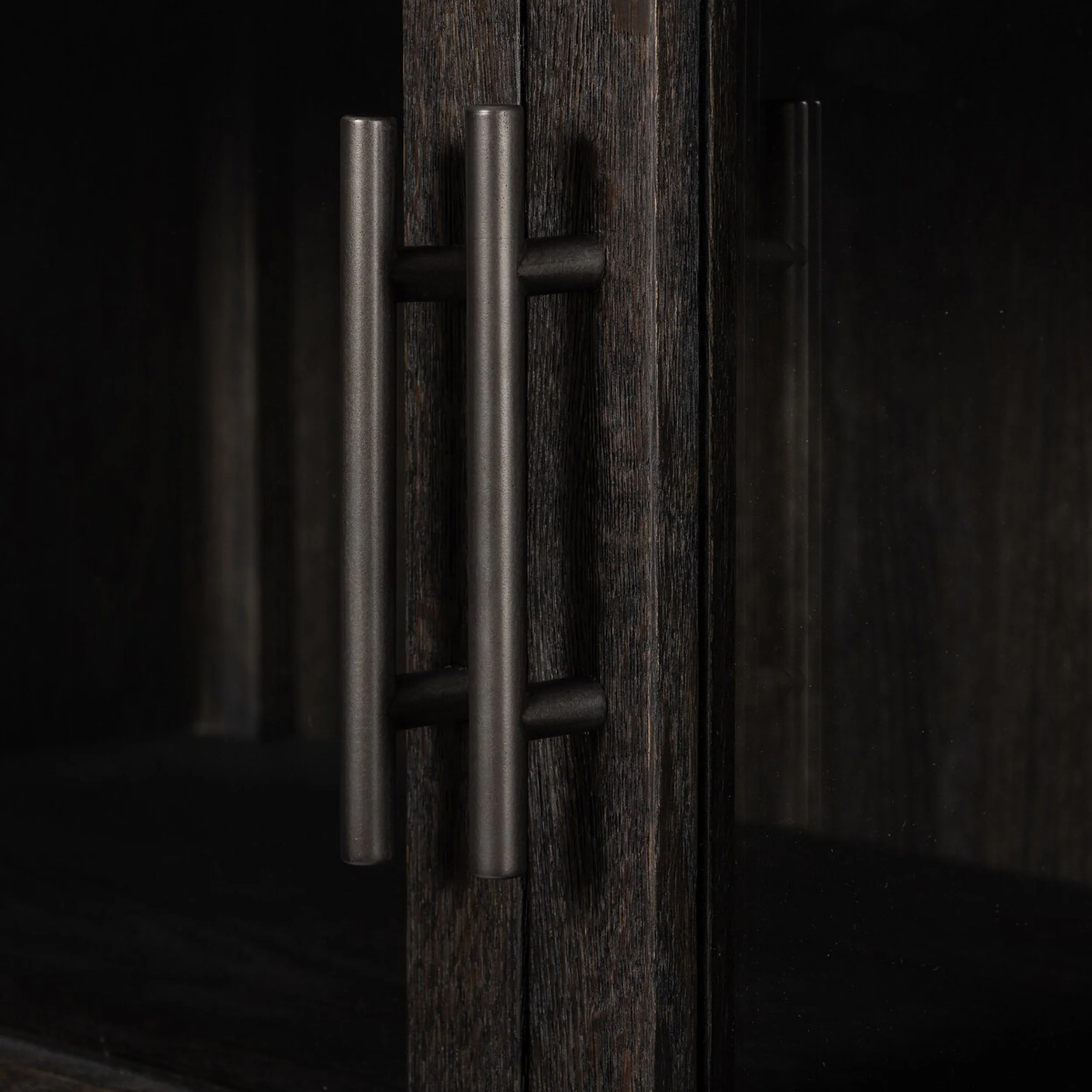 Hepburn Wide Cabinet, Dark Anthracite by Four Hands - Image 6