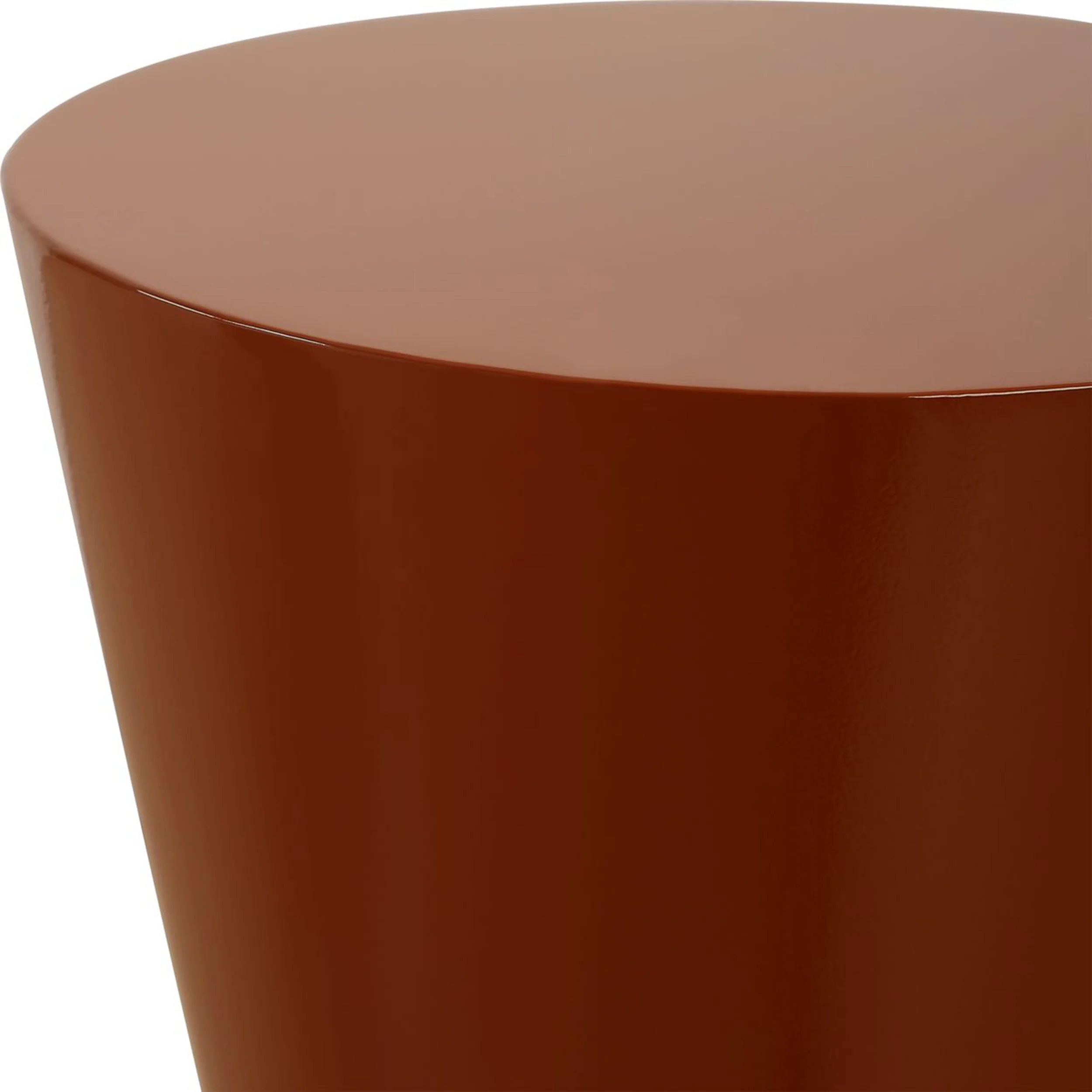 Hepler Drink Table, Terracotta - Image 3