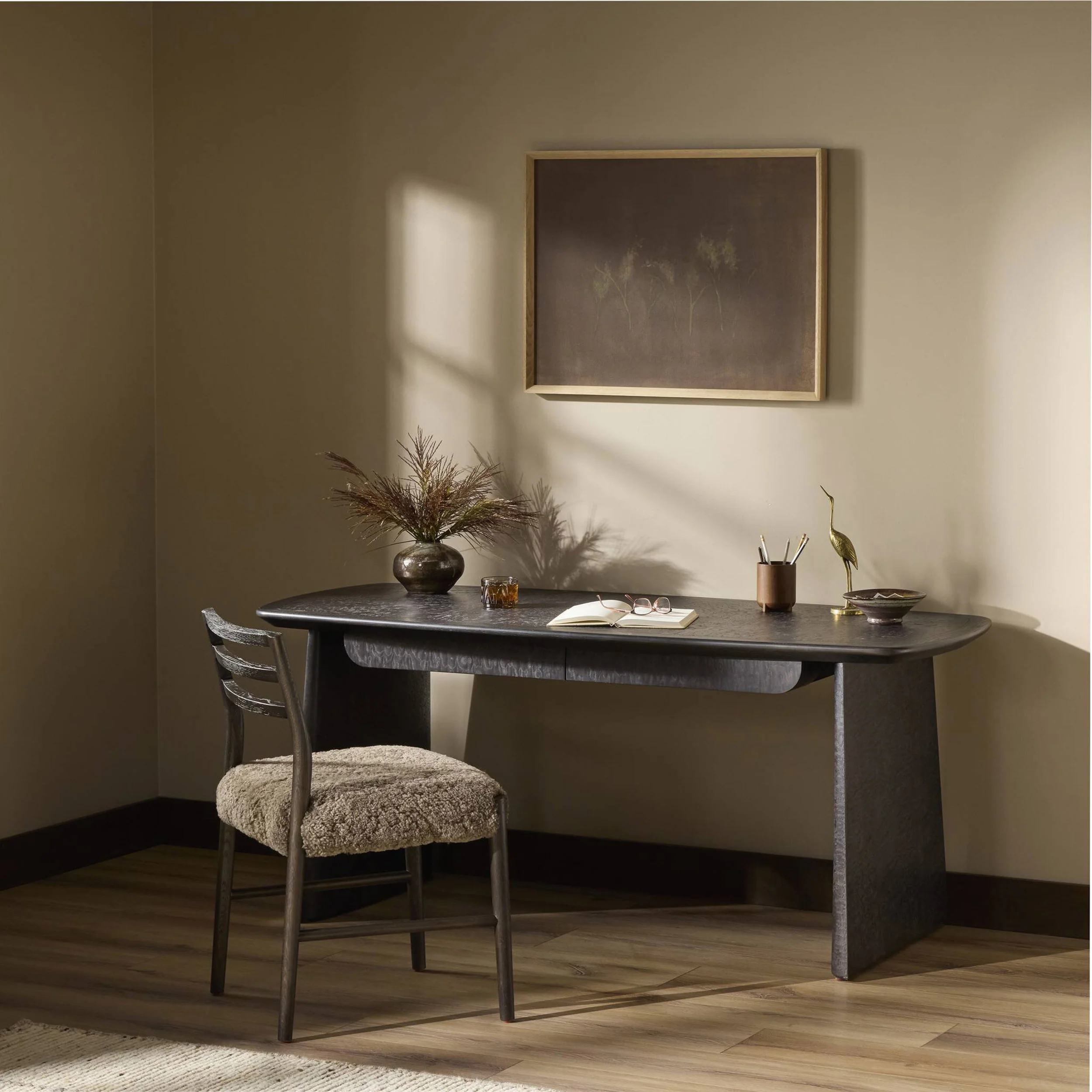 Hera Desk, Dark Tamo by Four Hands - Image 6