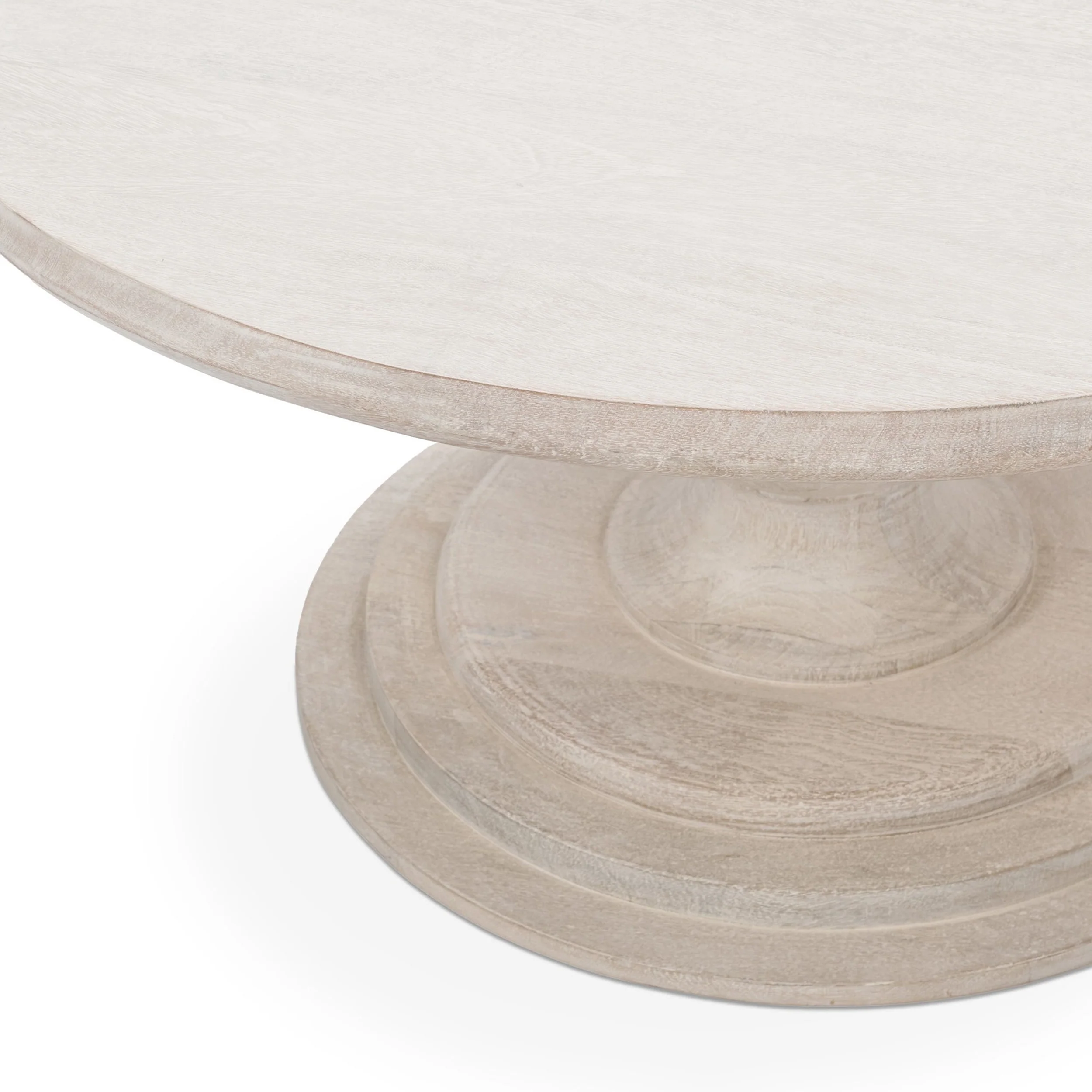 Hera Round Coffee, Creamwood - Image 2