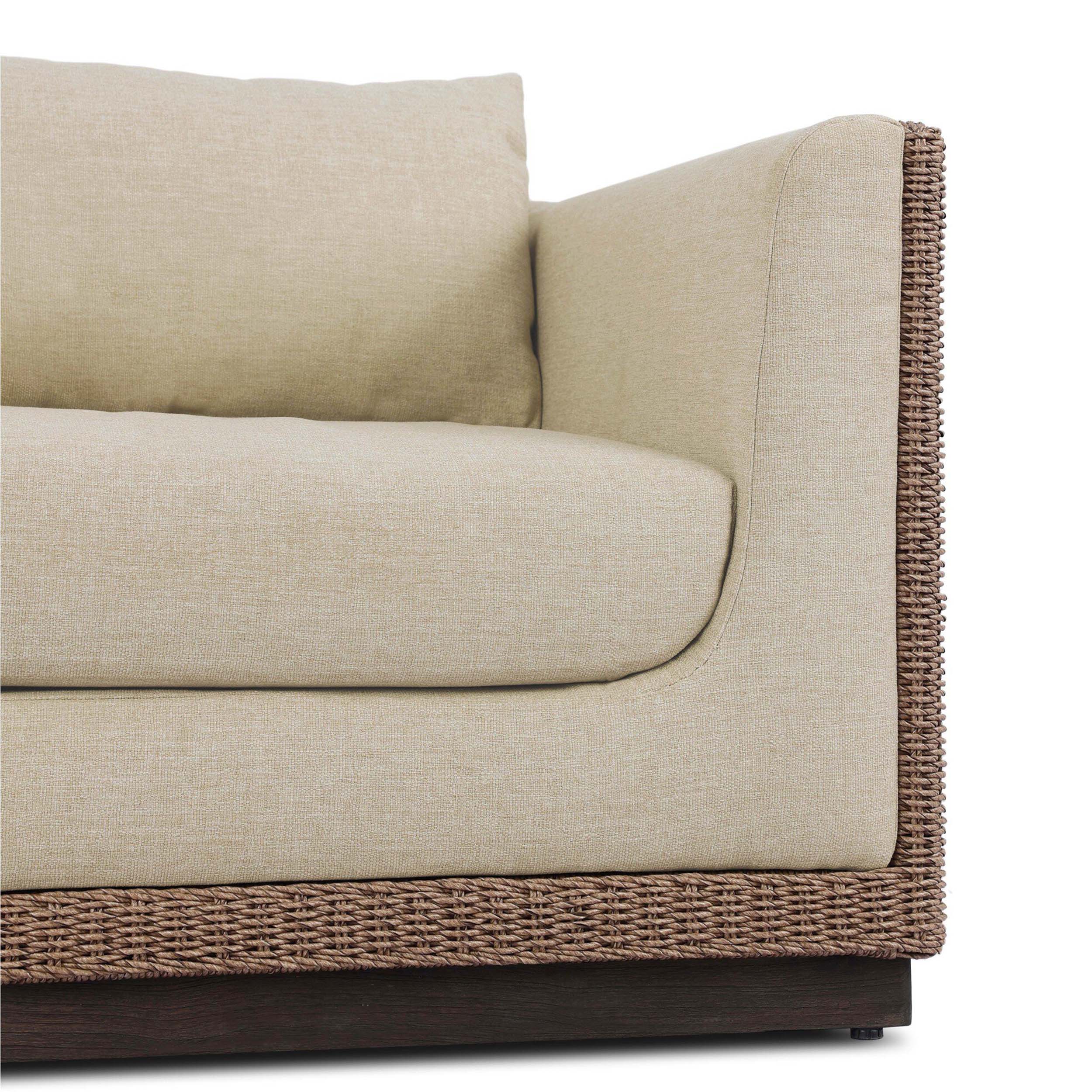 Cabot Outdoor Chair, Alessi Buff by Four Hands - Image 5