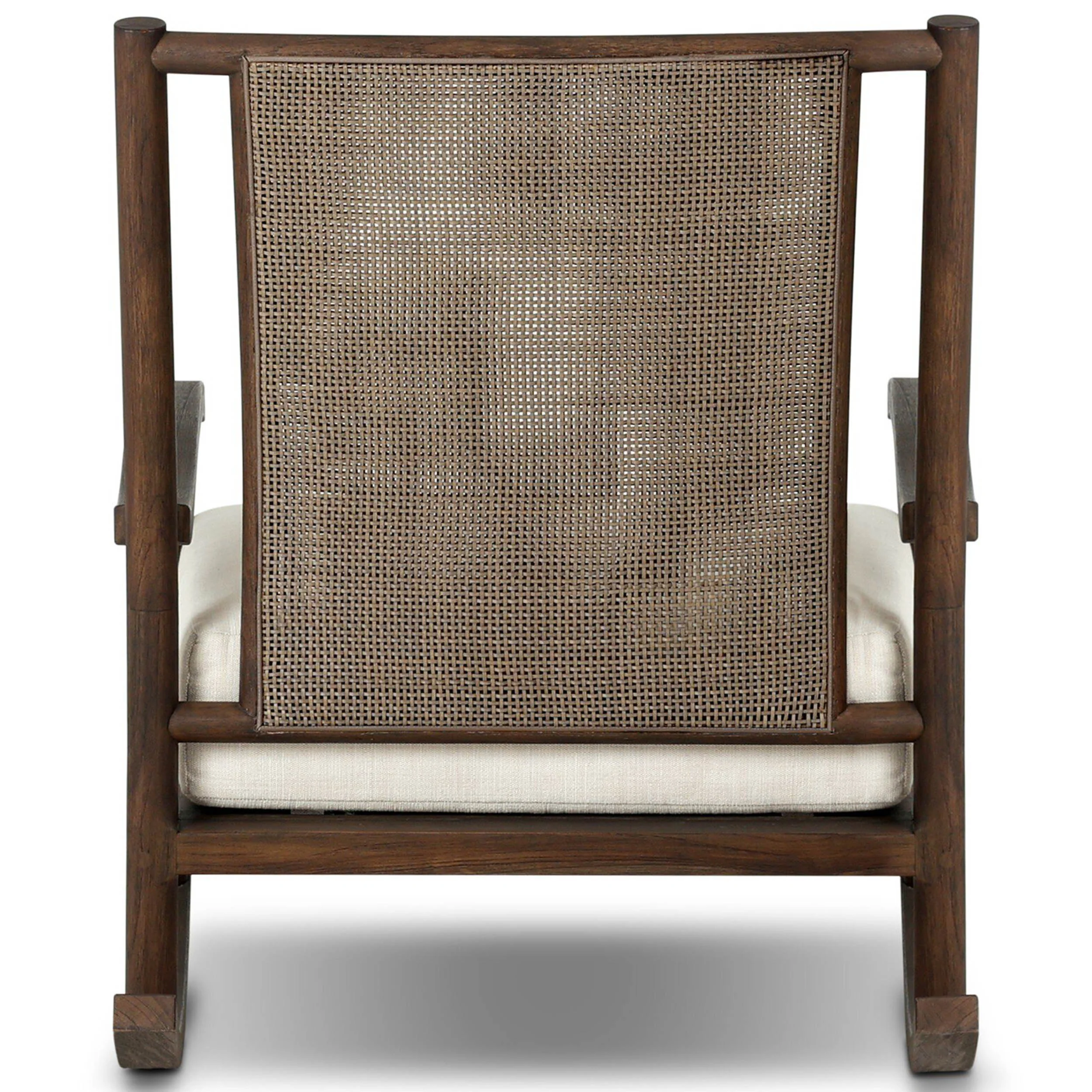 Herston Outdoor Rocking Chair, Vergo Cream by Four Hands - Image 4