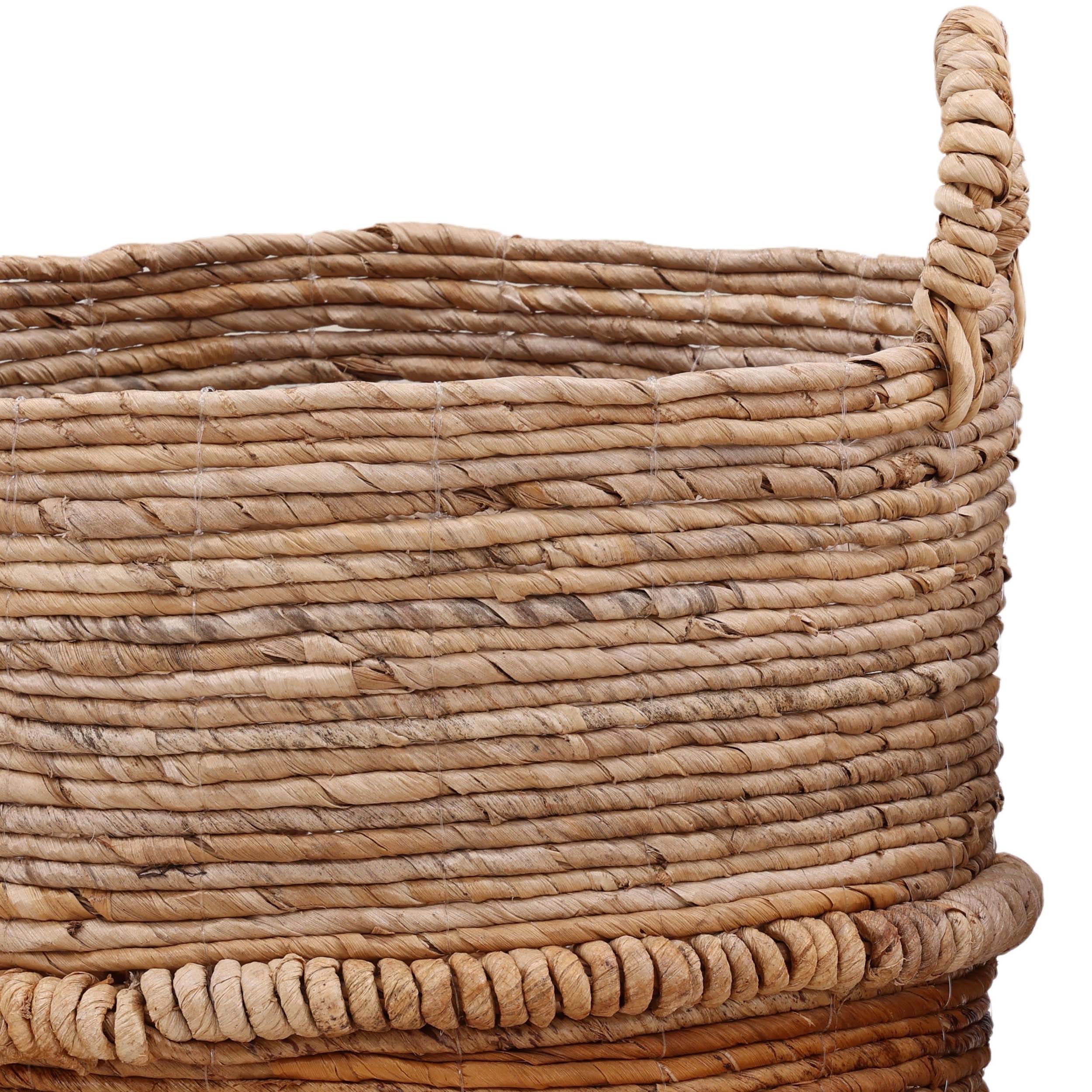 Hickory Basket, Natural, Set of 3 - Image 3