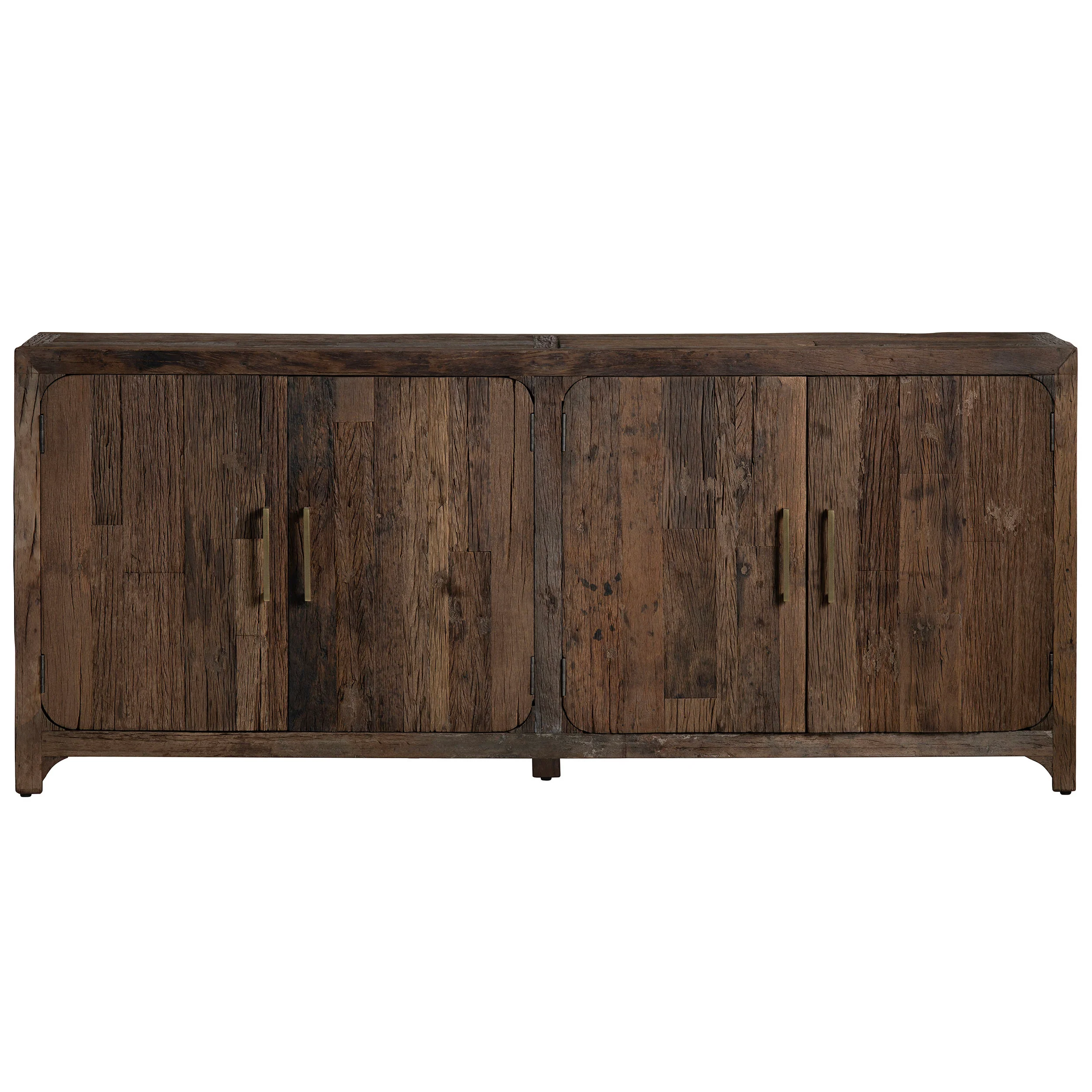 Hickory Ridge 4 Door Sideboard, Natural Reclaimed - Image 2