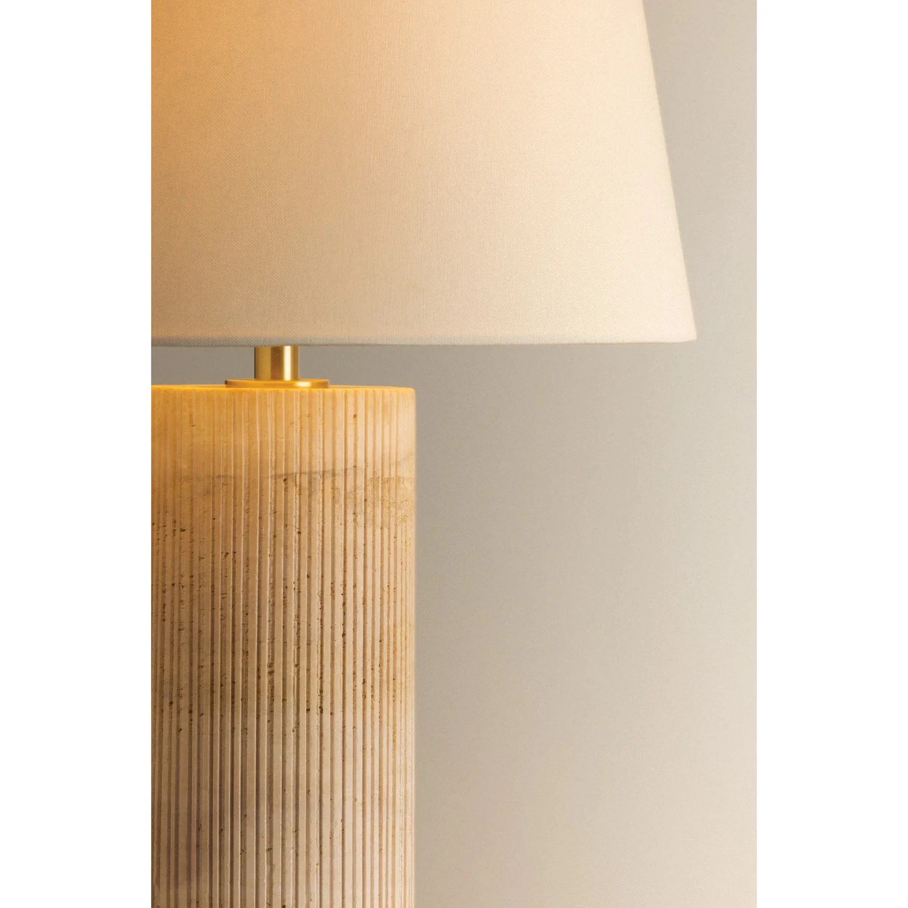 Highland Mills Table Lamp, Aged Brass - Image 8