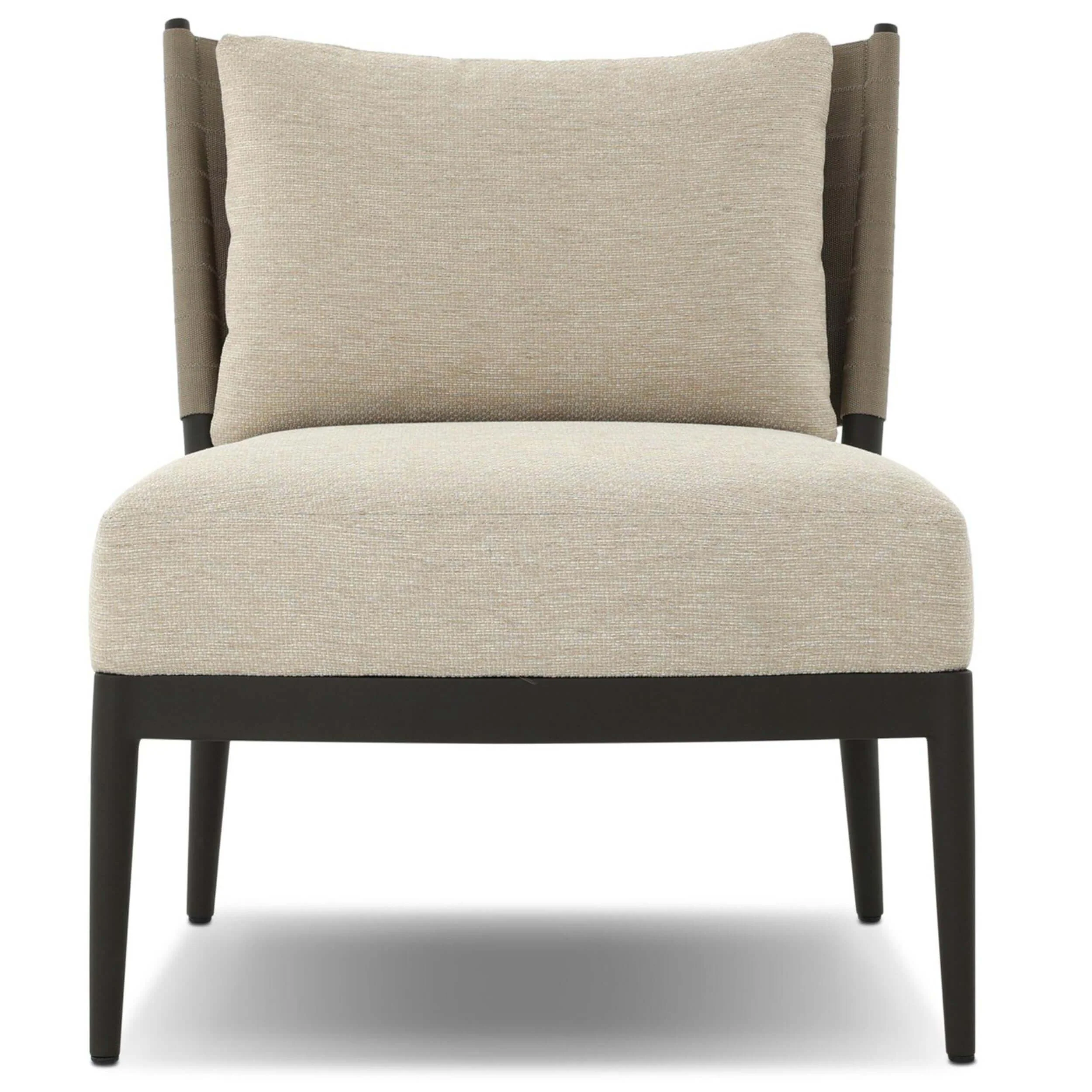 Hilda Outdoor Chair, Casa Cream by Four Hands - Image 2