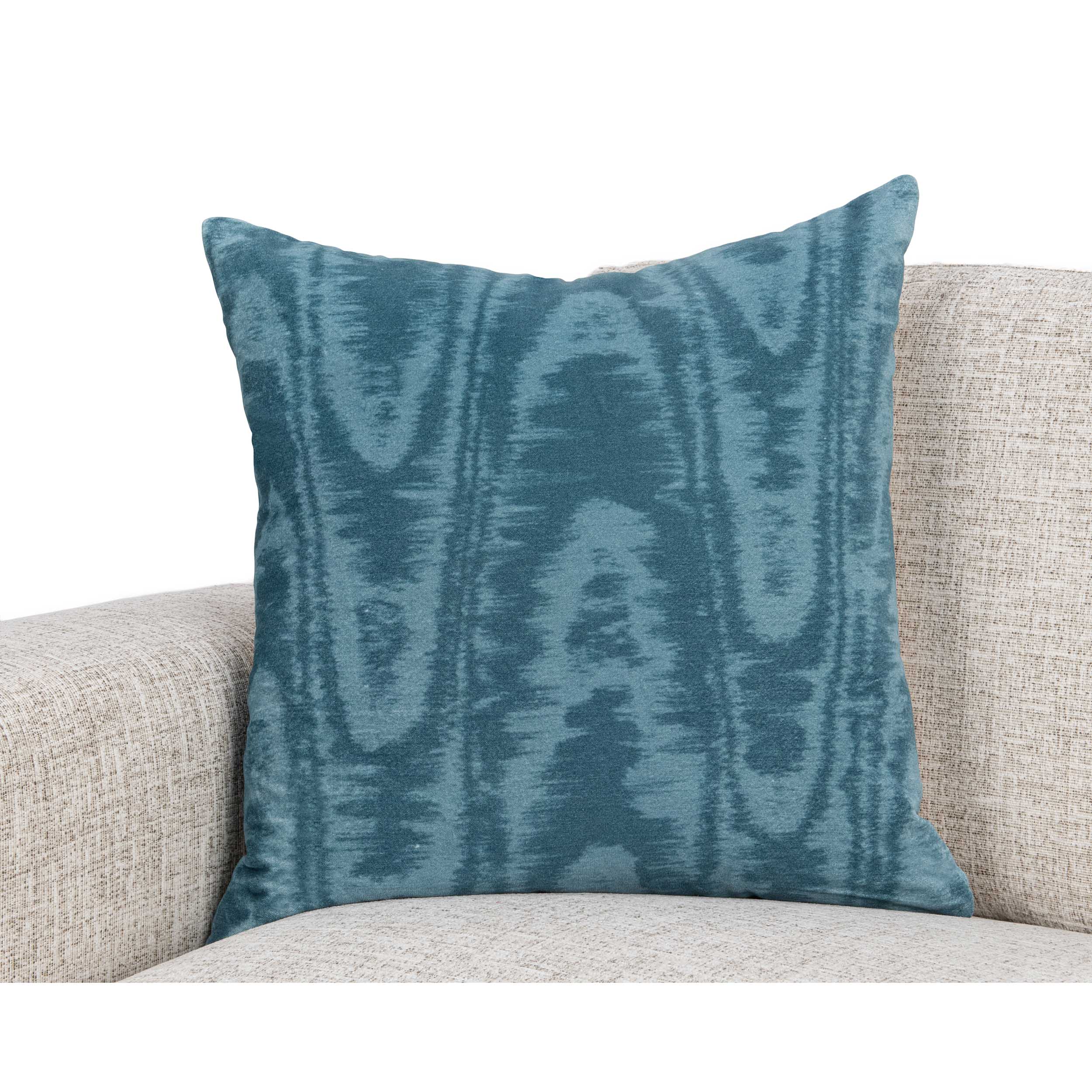 Hildene Pillow, Chambray Blue - Image 5
