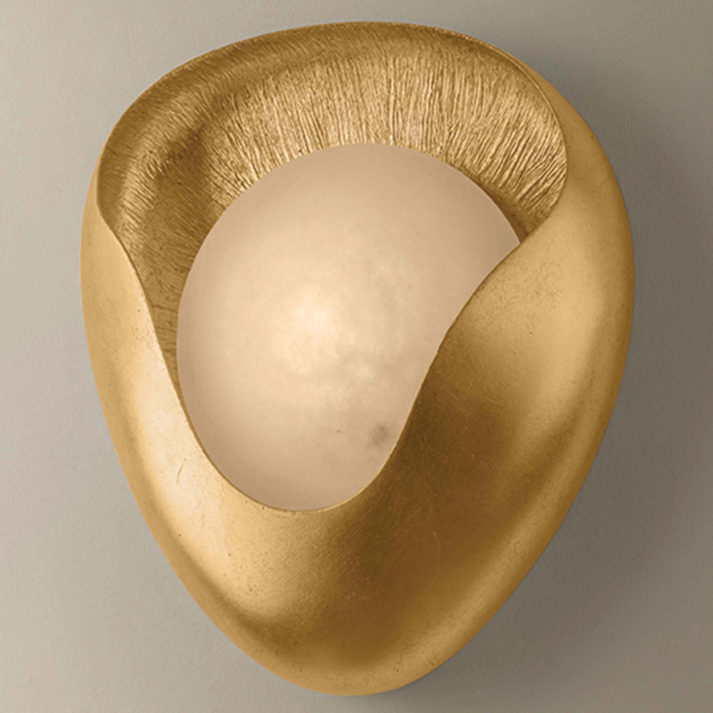 Hina Wall Sconce, Vintage Gold Leaf - Image 3