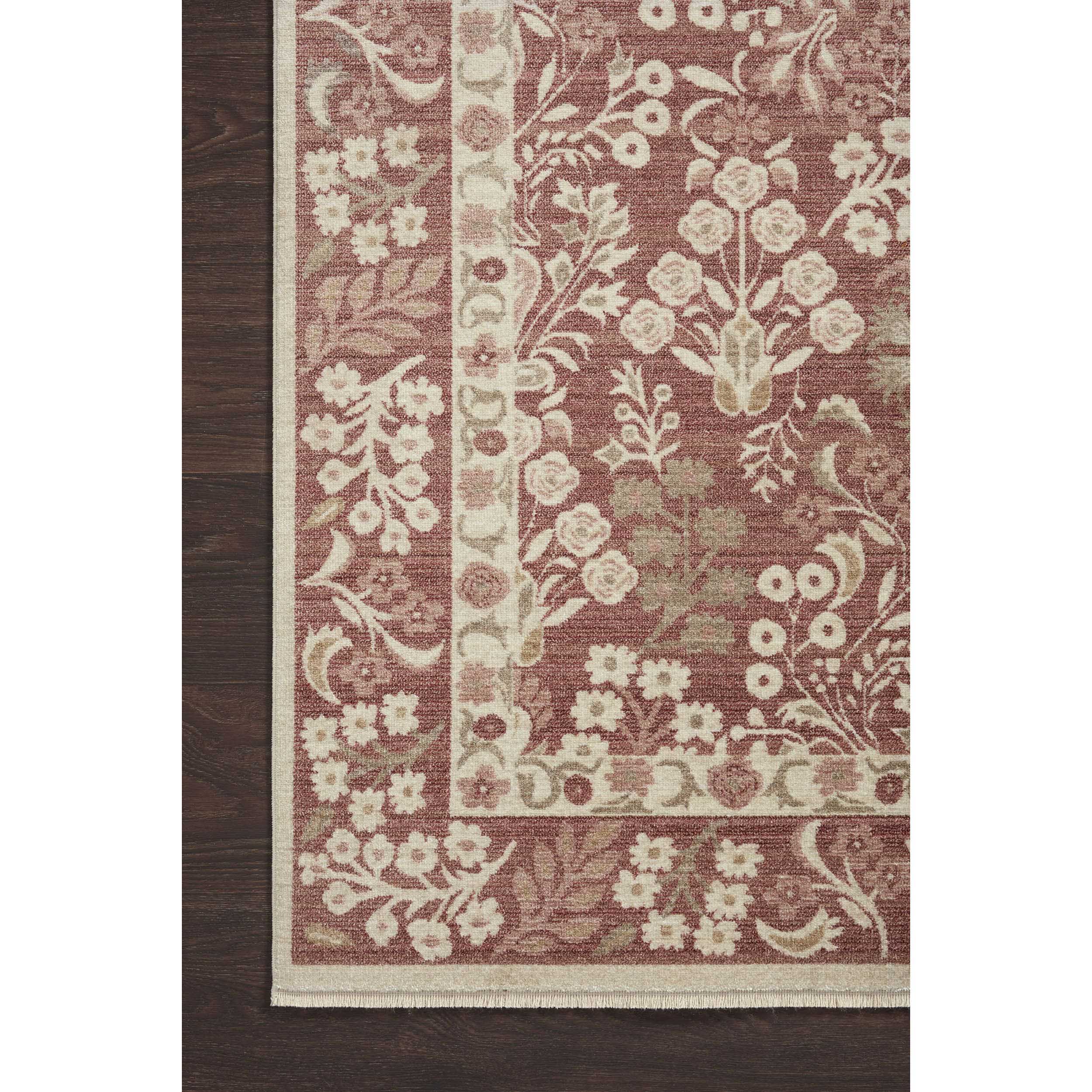 Rifle Paper Co. x Loloi Rug Holland HLD-02, Crimson - Image 2