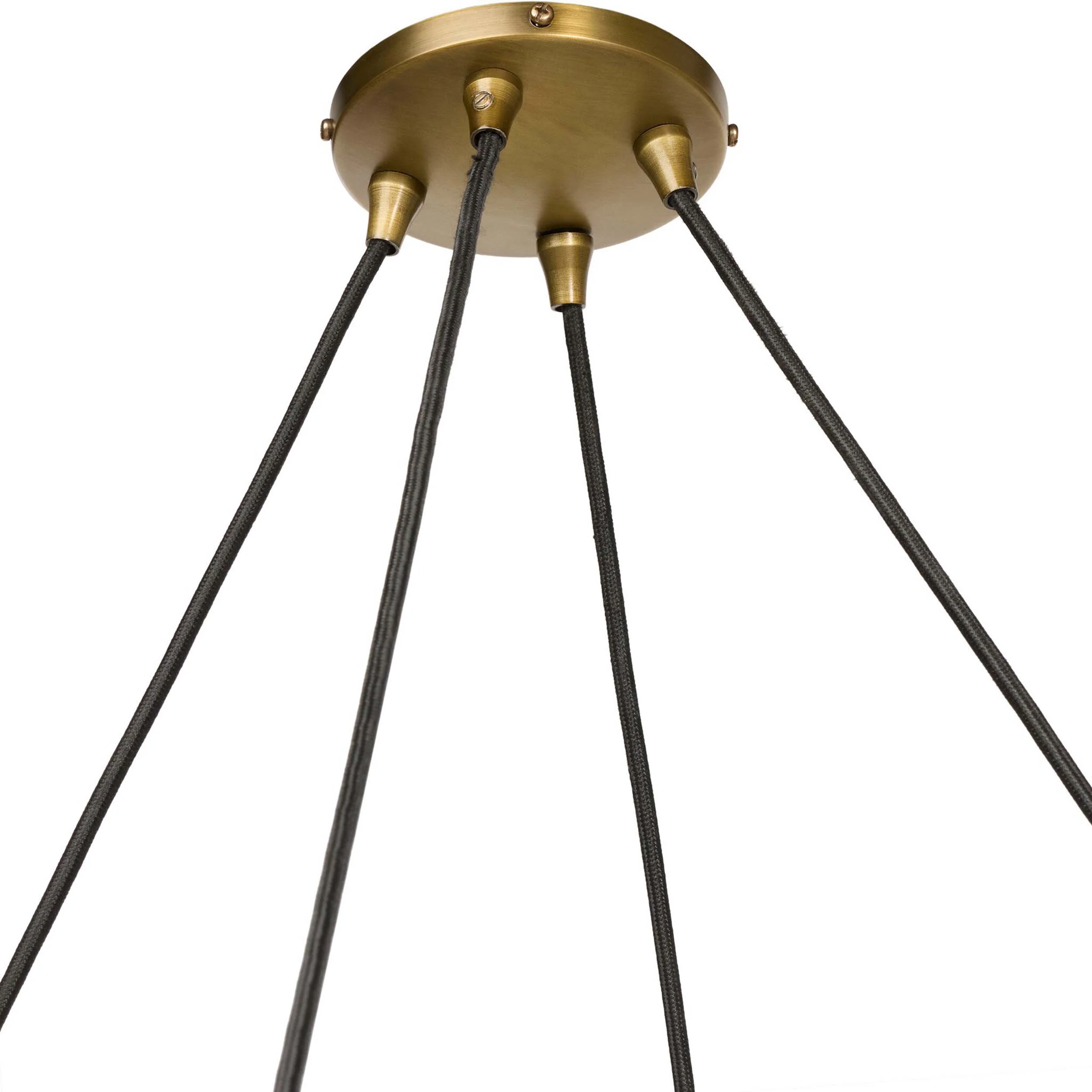 Hockley Chandelier, Aged Antique Brass by Four Hands - Image 3