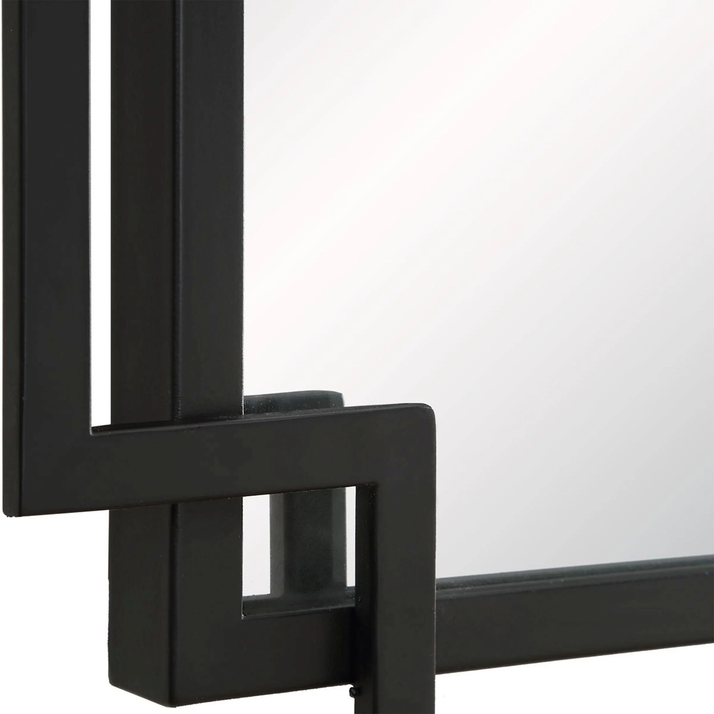 Holden Mirror, Matte Black - Image 3