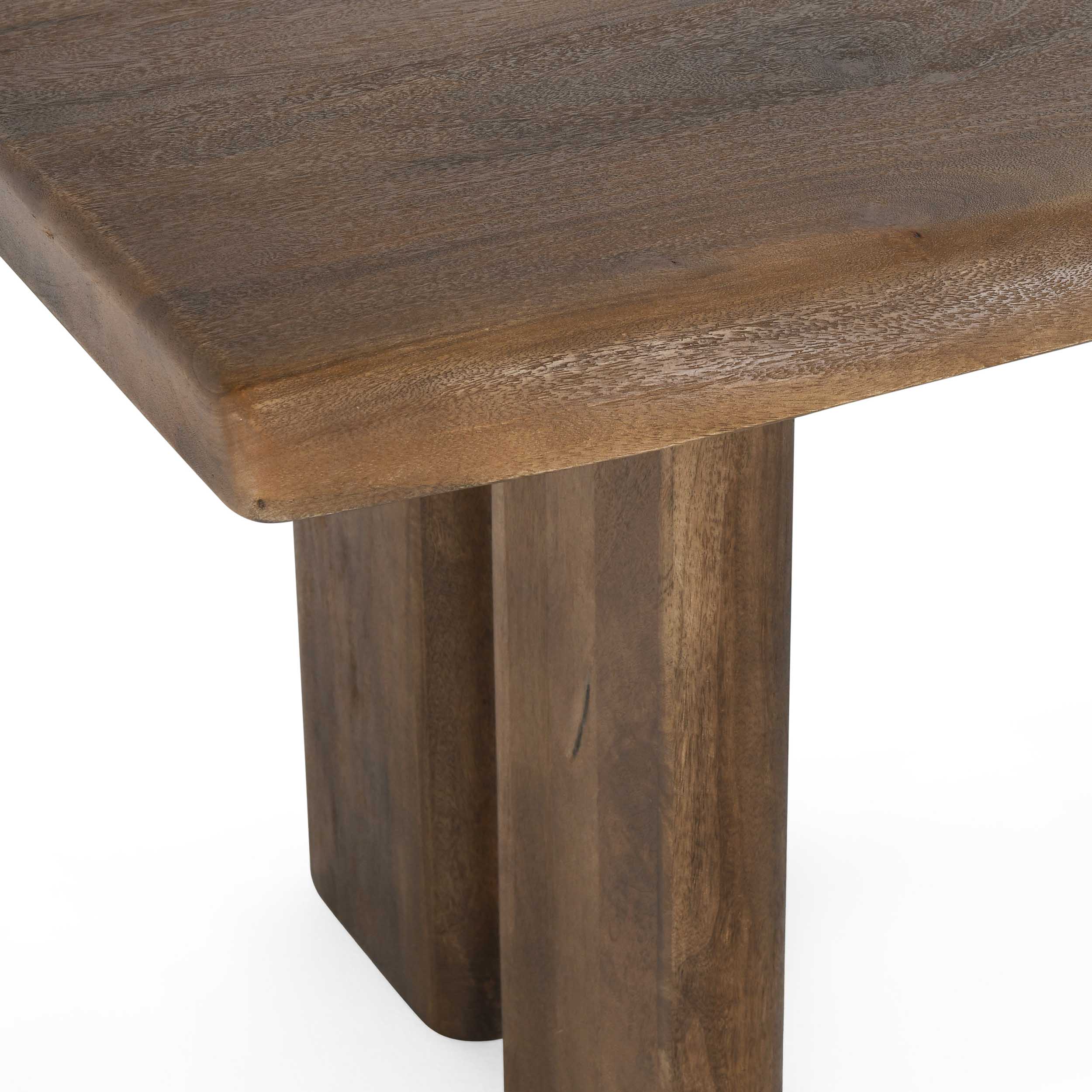 Holmes Rectangular Dining Table, Artisan Brown - Image 4