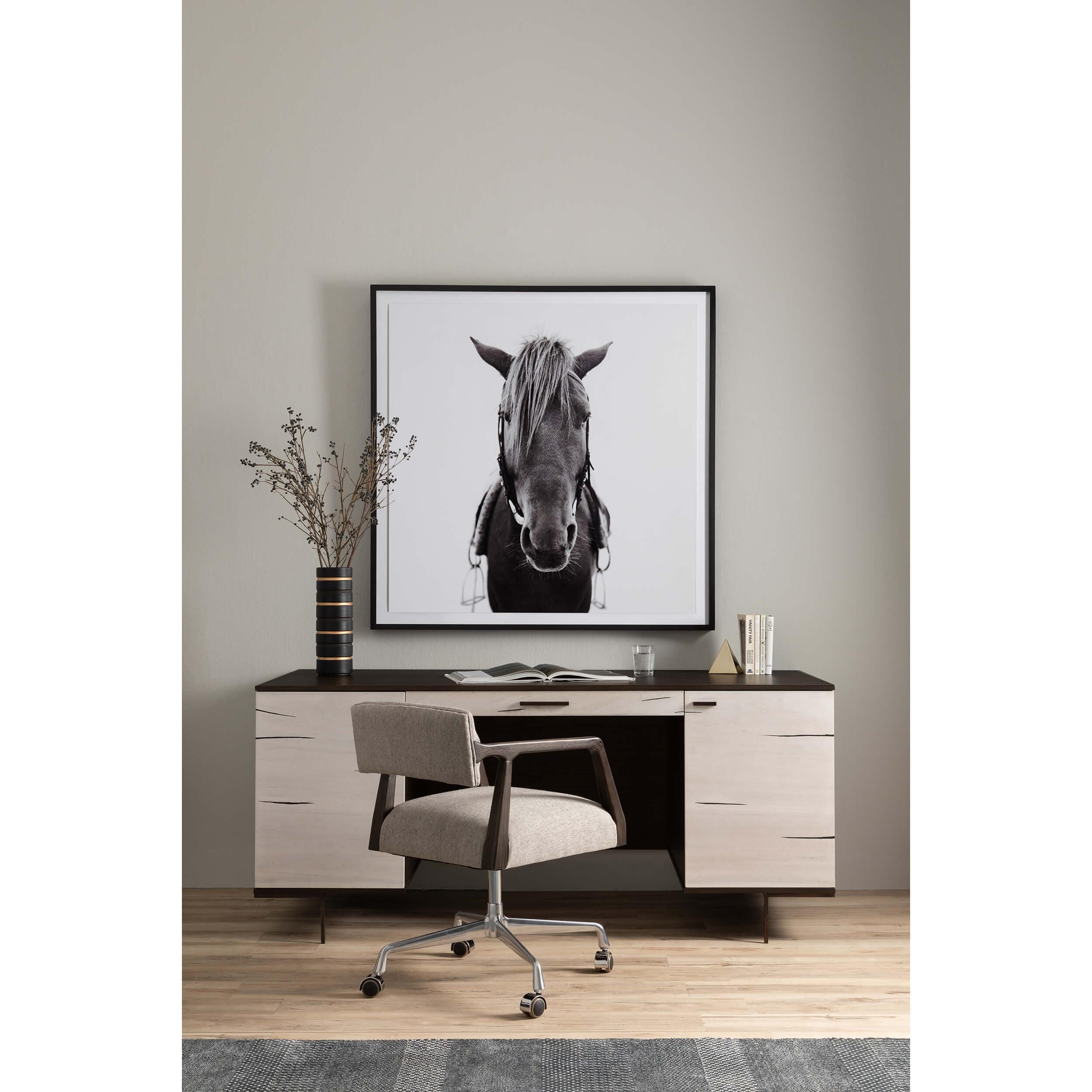 Horse Framed by Four Hands - Image 3