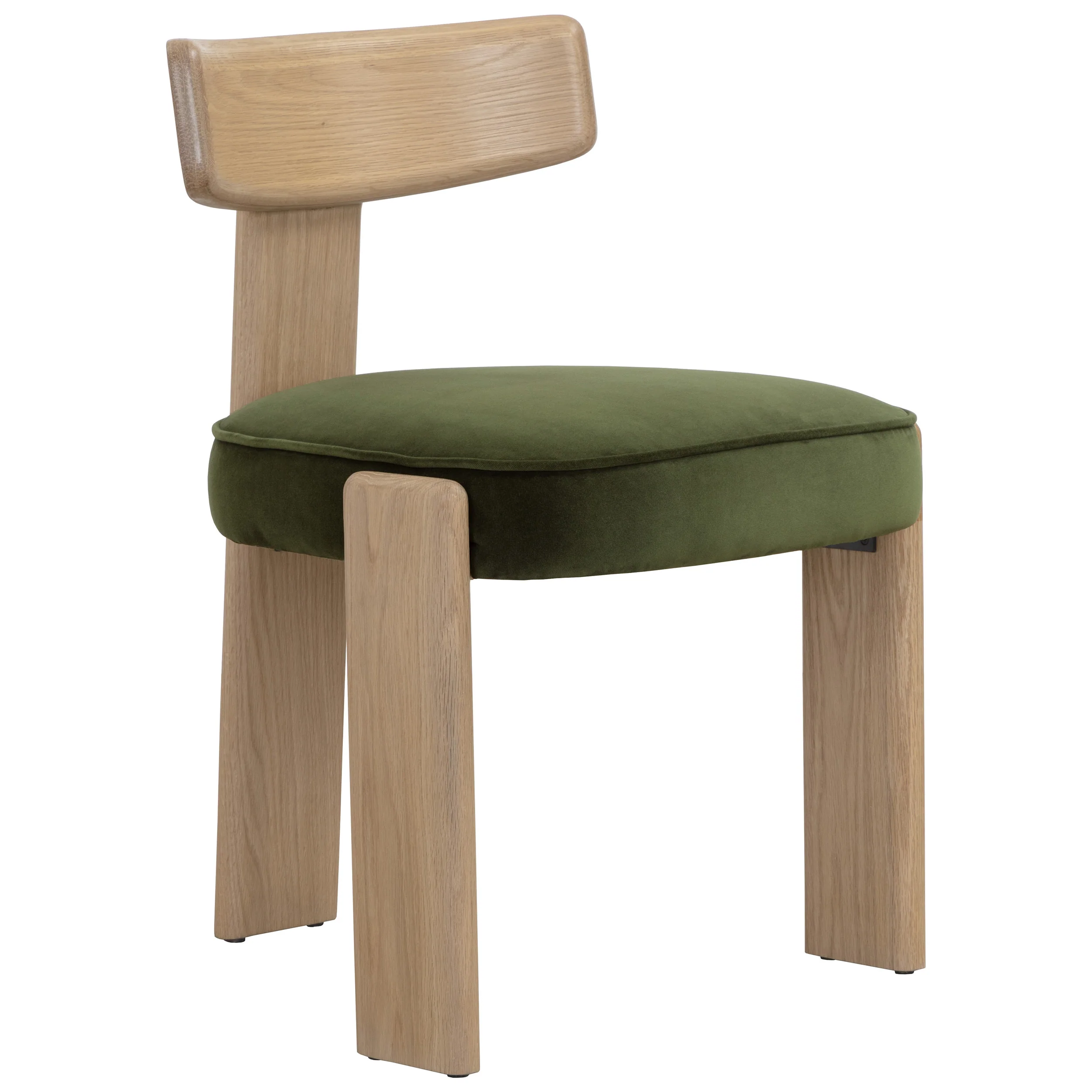 Horton Dining Chair, Forest Green, Set of 2