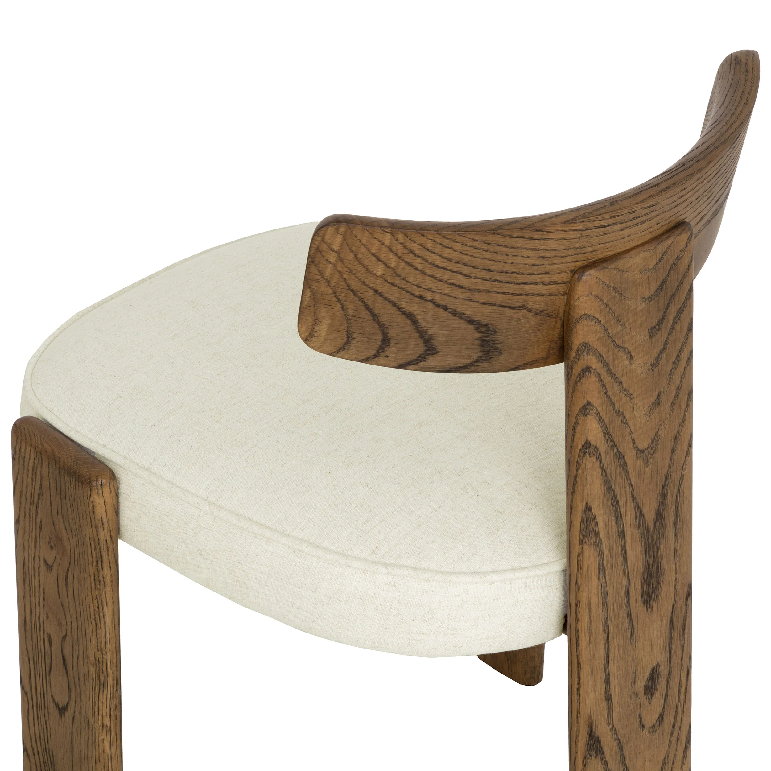 Horton Dining Chair, Geralt Linen, Set of 2 - Image 5