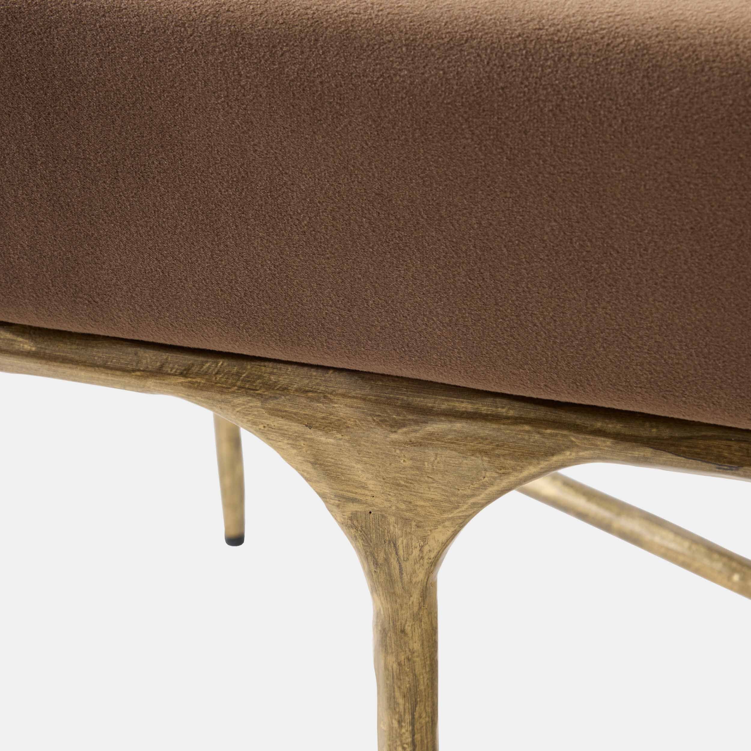 Hunter Bench, Antique Gold - Image 4