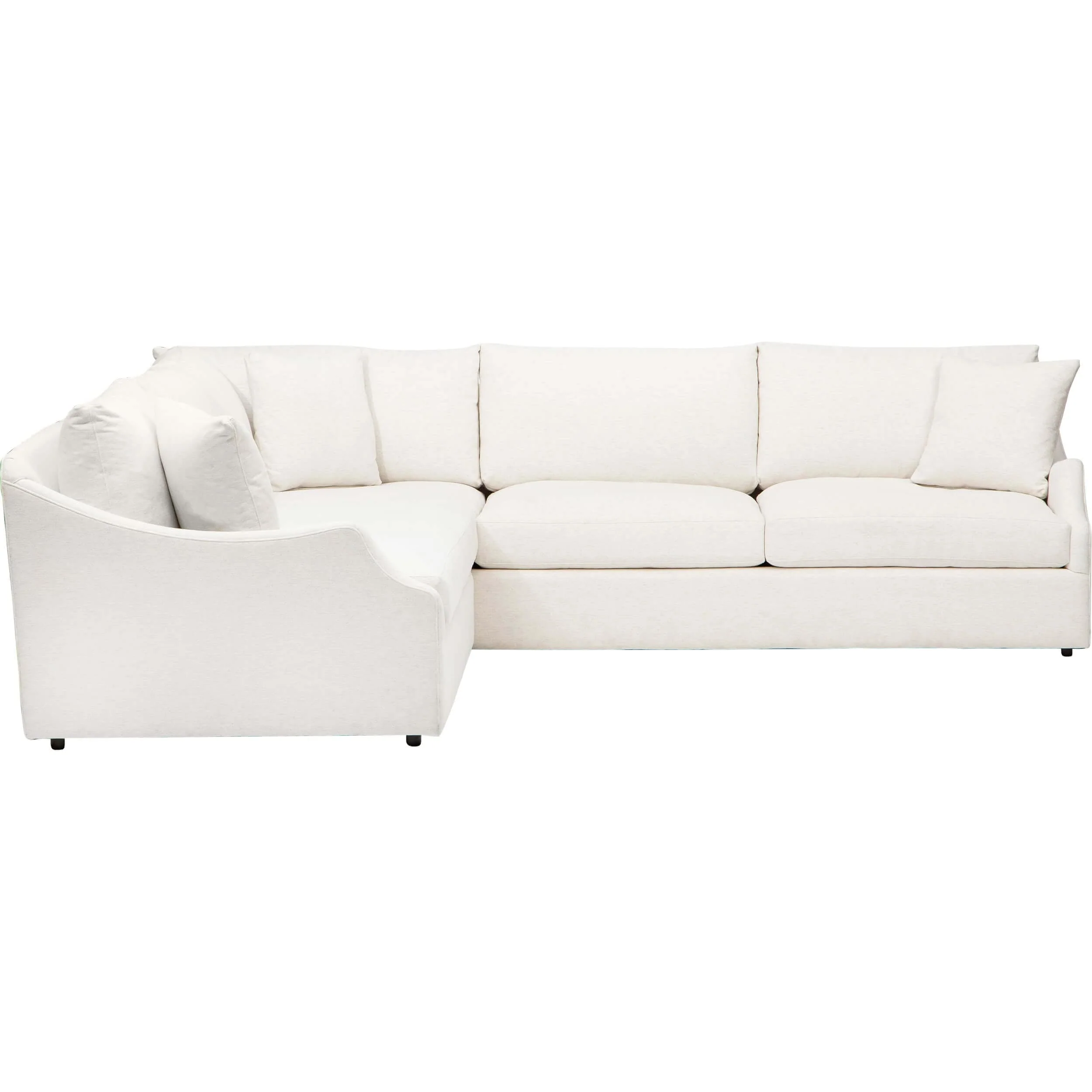 Ian Sectional, Nomad Snow - Image 2