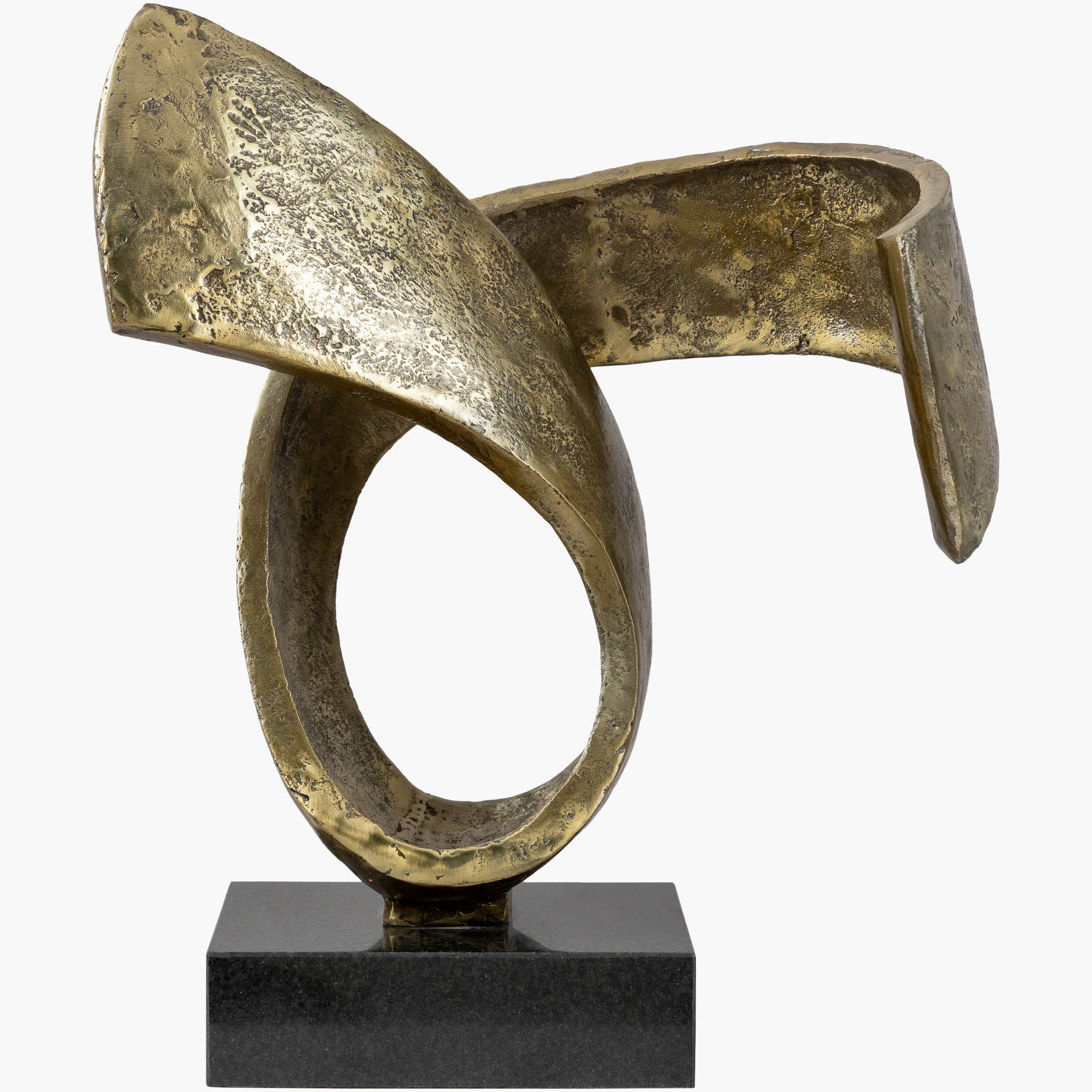 Icaro Sculpture, Antiqued Gold