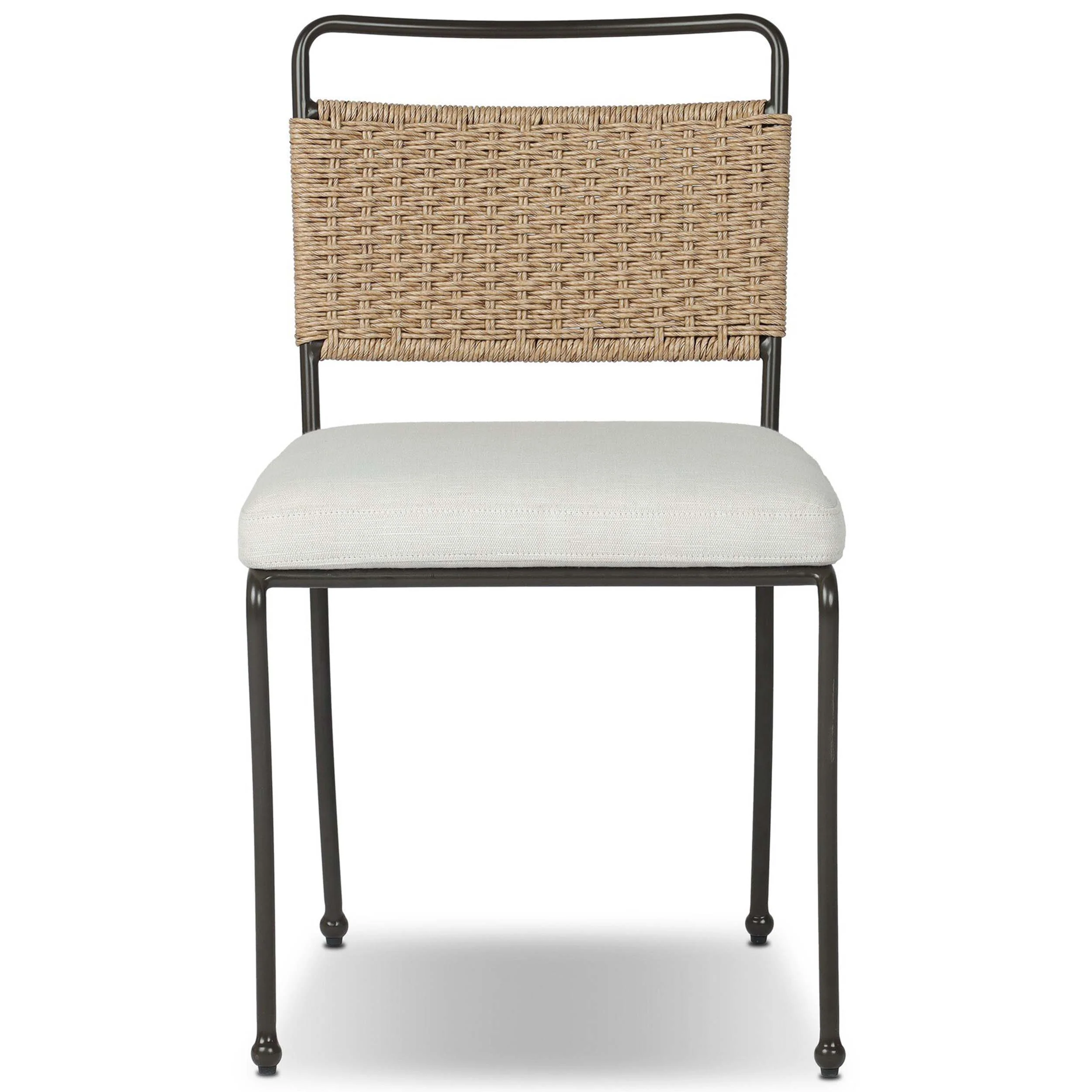 Idalia Outdoor Dining Chair, Vergo Cream, Set of 2 by Four Hands - Image 2